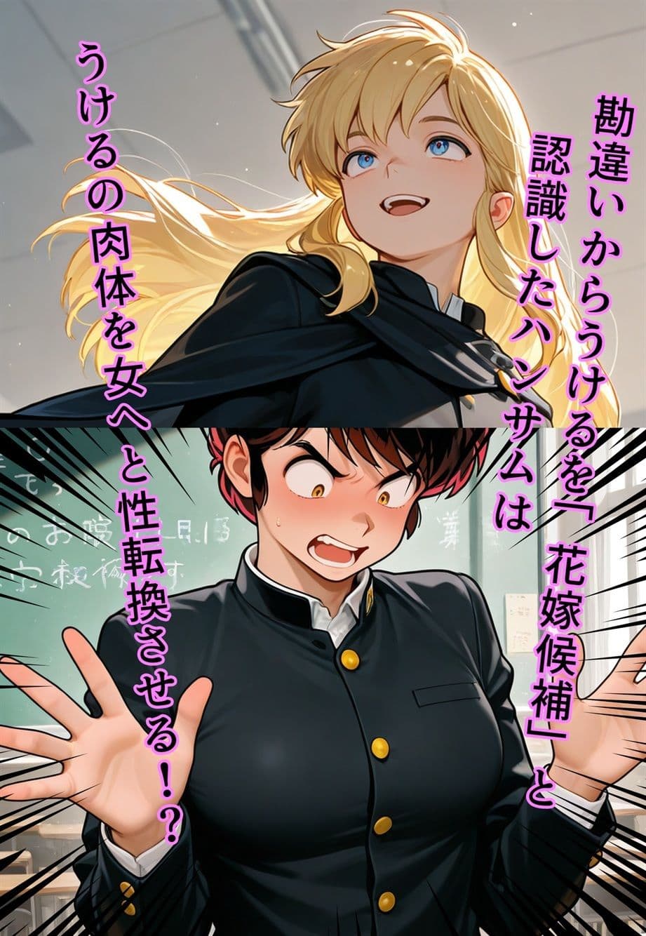 花嫁は元男！？愛と勘違いは宇宙規模 サンプル画像 2