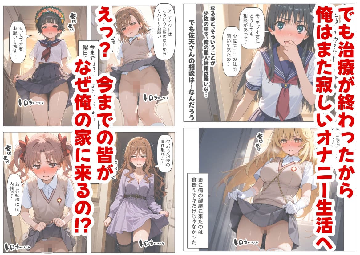 とある敗北少女たちを、治療前にイタズラ♂してみる《後編》 サンプル画像 9