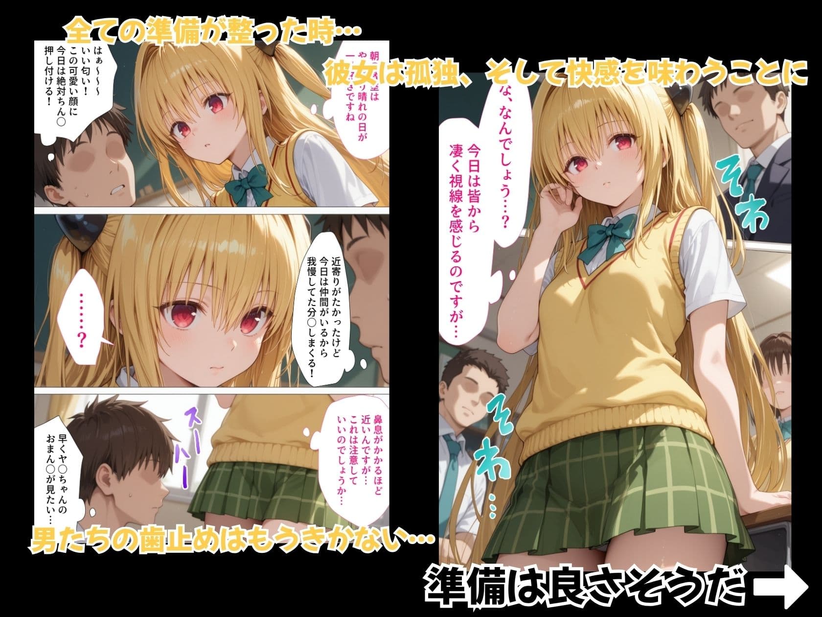 性活学園 金〇のヤミ編 クラスメイトとゼロ距離で仲良くなれました サンプル画像 4