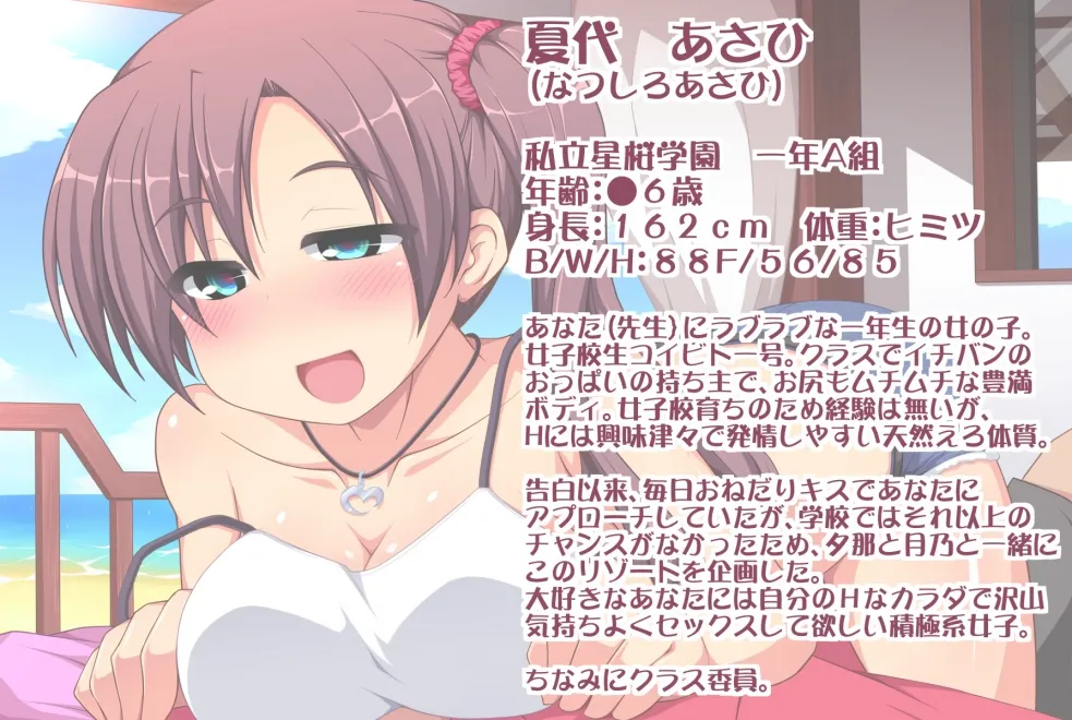 なかだし☆ラブパラダイス 〜南の島でラブエロ種付けバカンス♪〜 - 1ページ