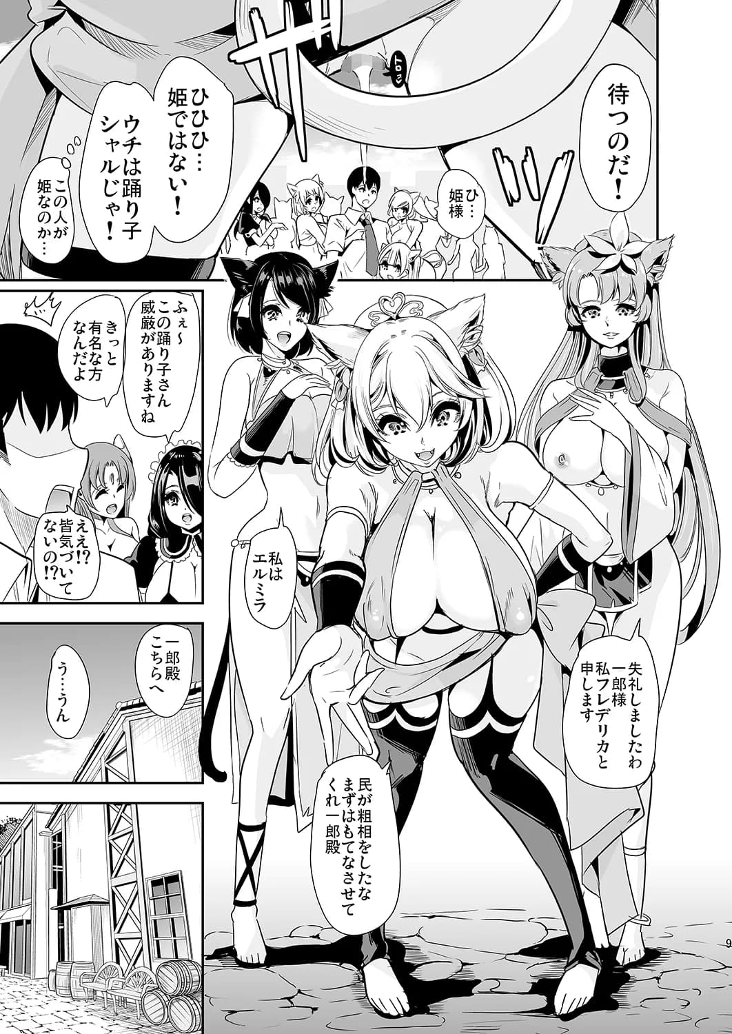 僕の異世界ハーレム 発情！猫の国編 - 8ページ