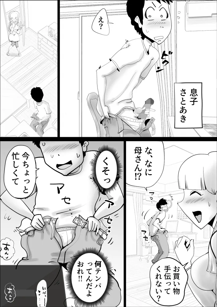 母さんがなんだかんだ言って息子の性処理につきあってくれた話 - 14ページ