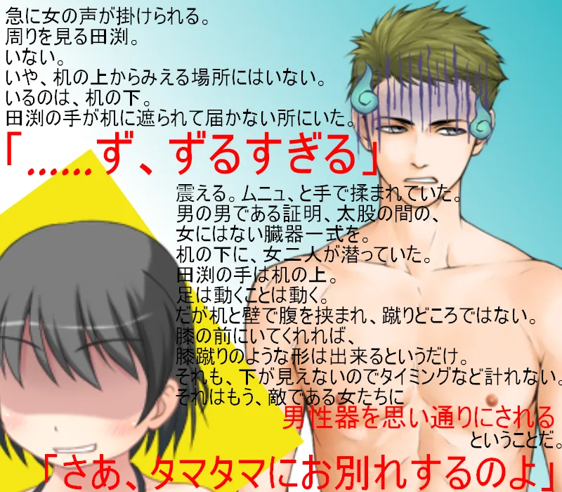 男女対抗、去勢地下闘技場2 強豪男性ボクサー対普通の主婦複数！圧倒的フィジカルを誇る男を襲う容赦なきキ〇タマ攻撃！【金責め】【CFNM】【ミックスファイト】 - 3ページ