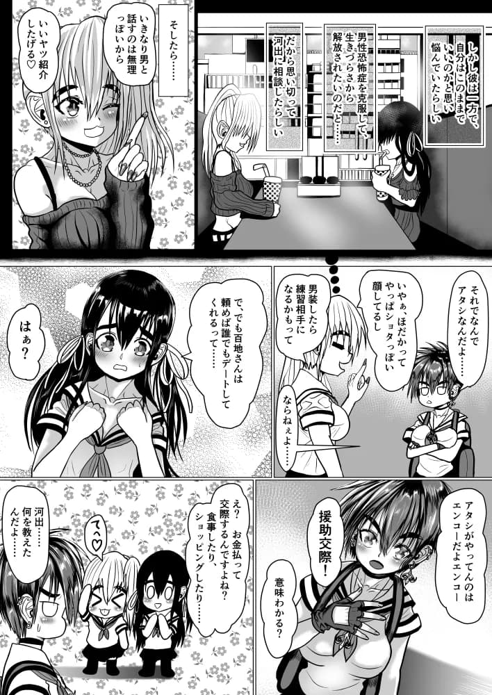 ボーイッシュギャルが男の娘と援〇してみた - 7ページ