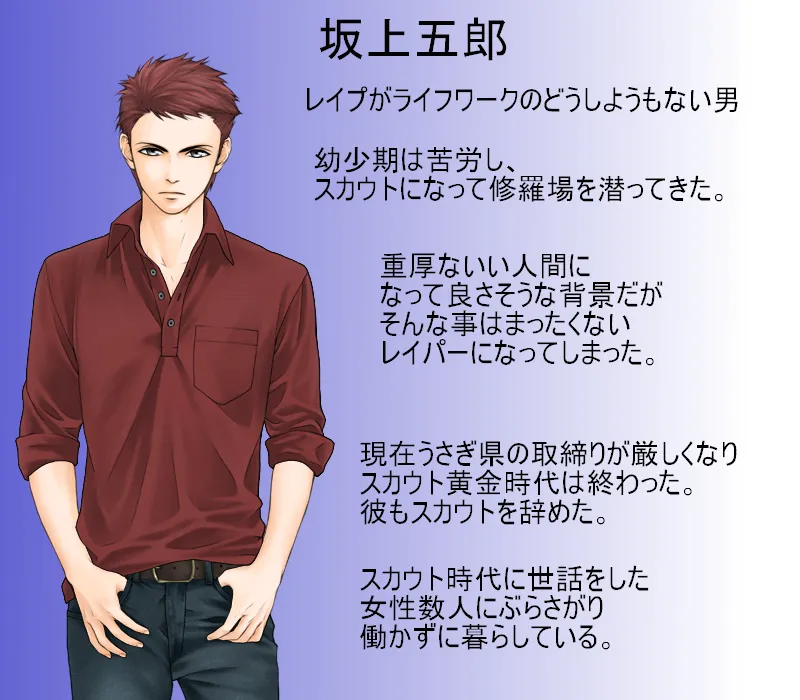 レイパーホイホイ金責め去勢！ 闇サイトでレ●プ共犯に応募する男。しかしそれはレ●プ魔狩りをしている女性集団の罠だった！ 無人の島で去勢リンチが始まる！ - 7ページ