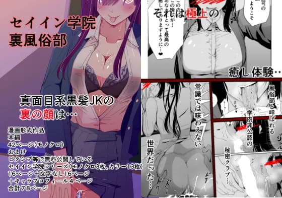 セイイン学院裏風俗部 真面目系女子〇生の隠された裏の顔 - 27ページ