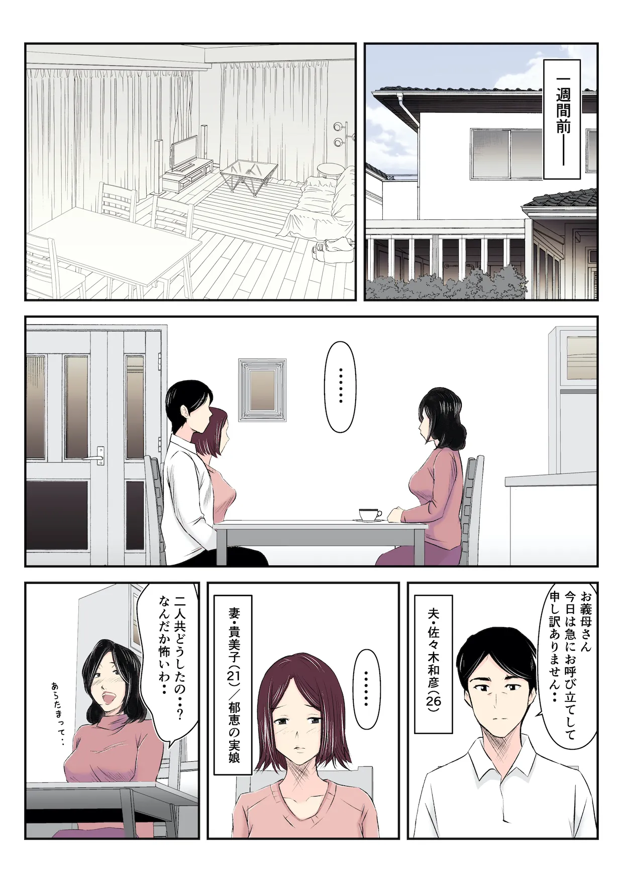 代理出産をお願いされ、娘の夫を寝取ってしまった淫母 - 3ページ