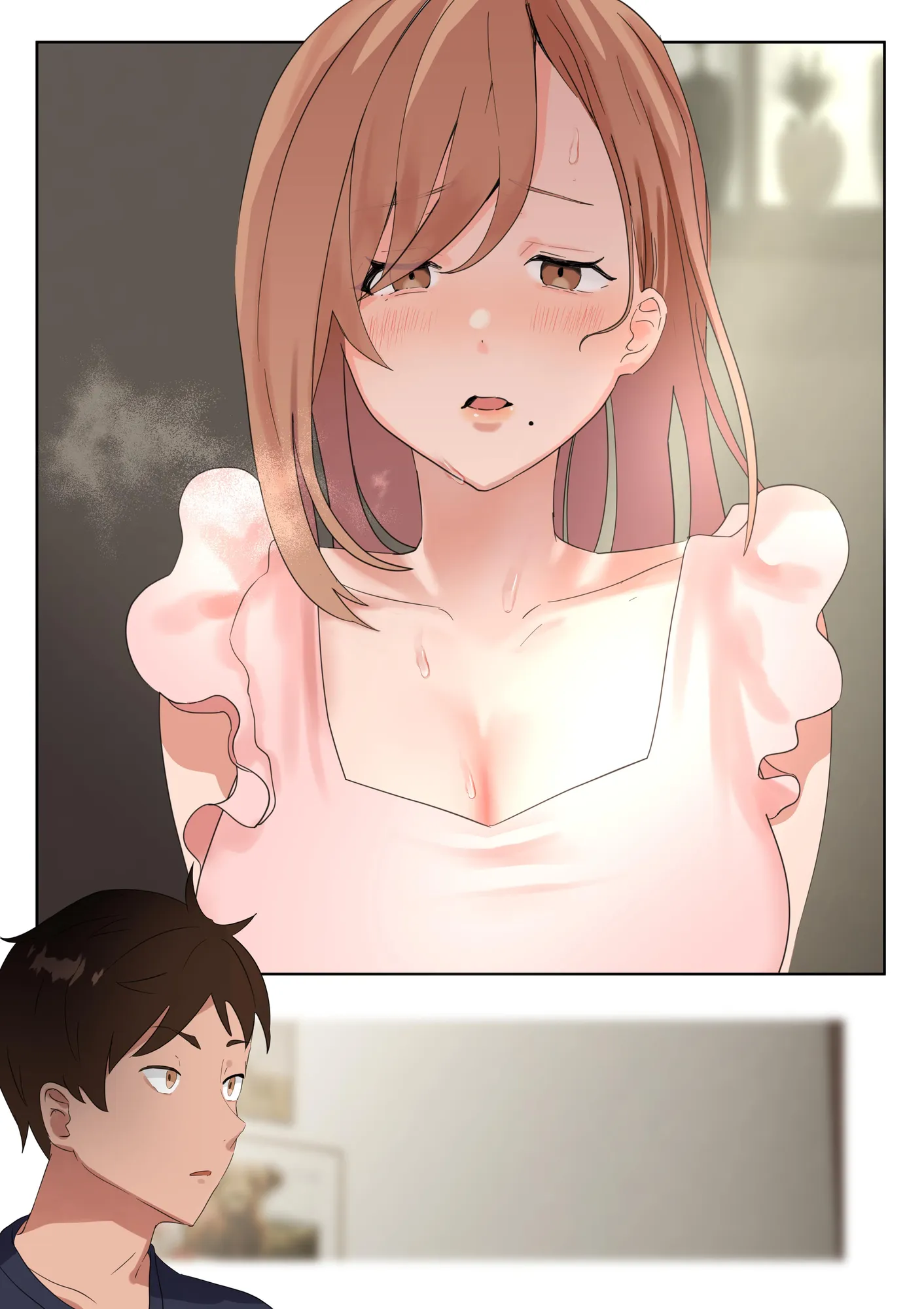 休日に家でぼーっとしていたら、淫紋を刻まれた隣の清楚巨乳巨尻人妻が訪ねてきてえっちと中出しをねだられたんだが - 12ページ