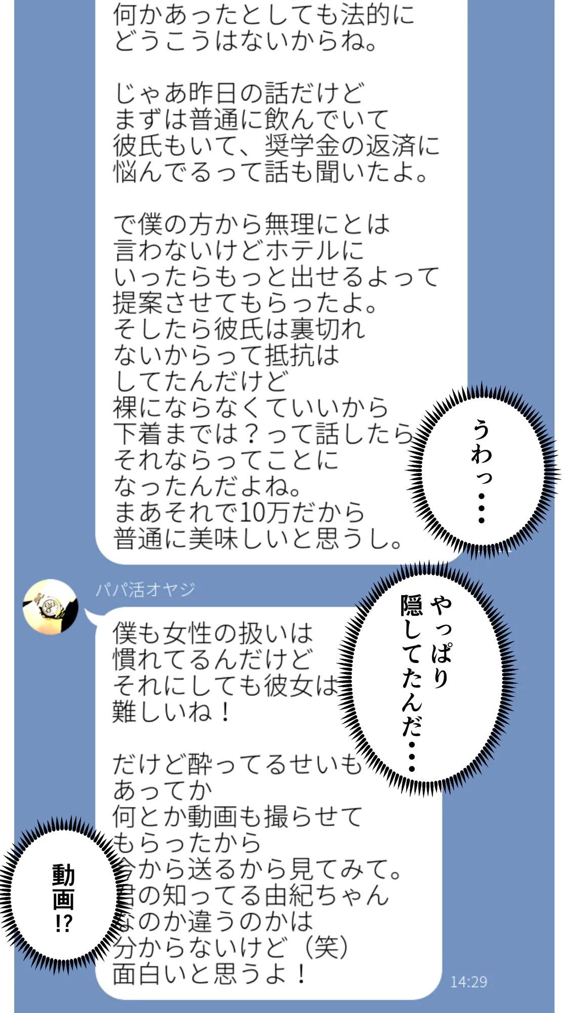 体験談告白「望まないパパ活」 - 13ページ