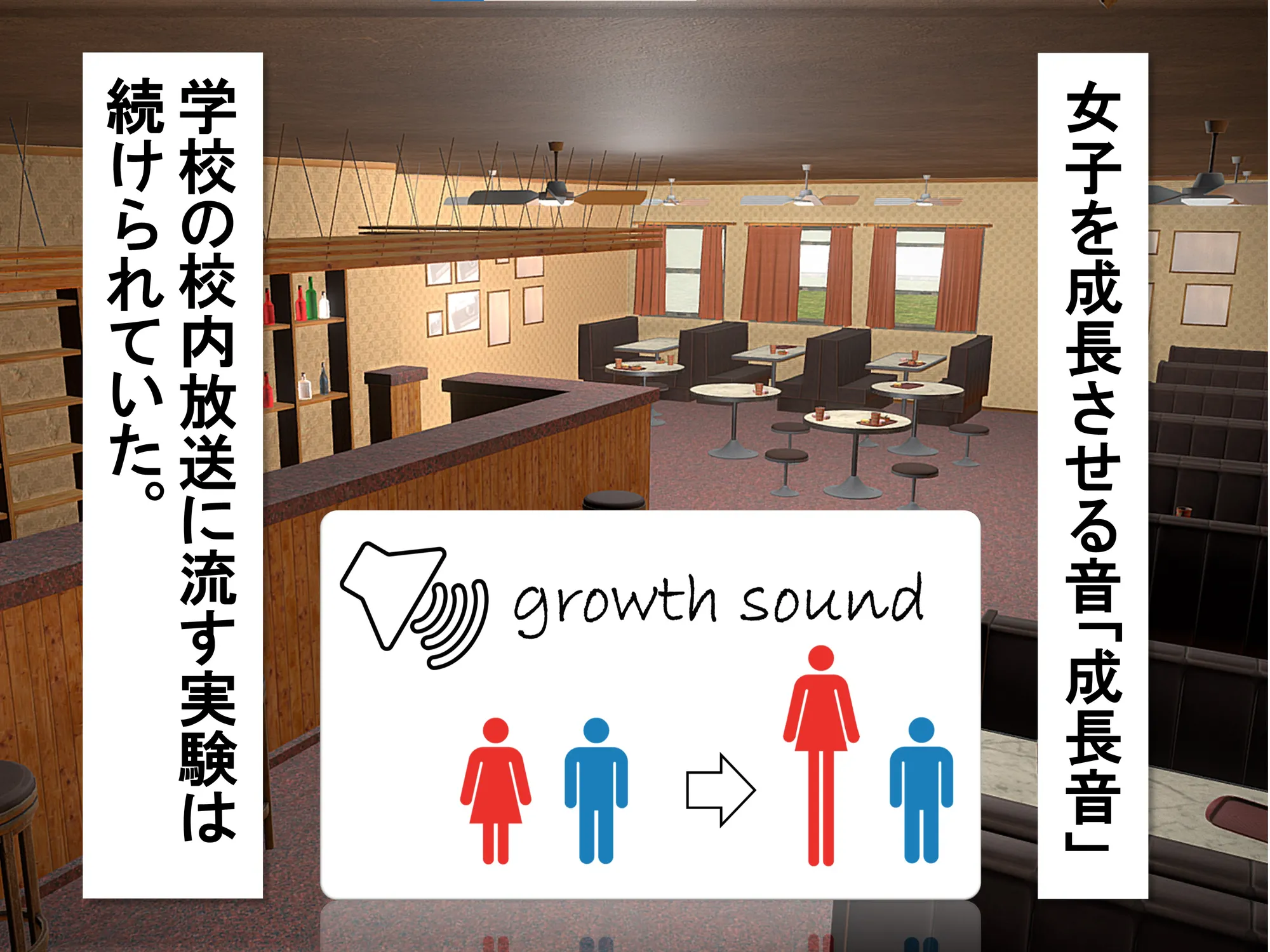 女子だけ成長 男子を追い抜く 成長音〜喫茶店編〜 - 2ページ