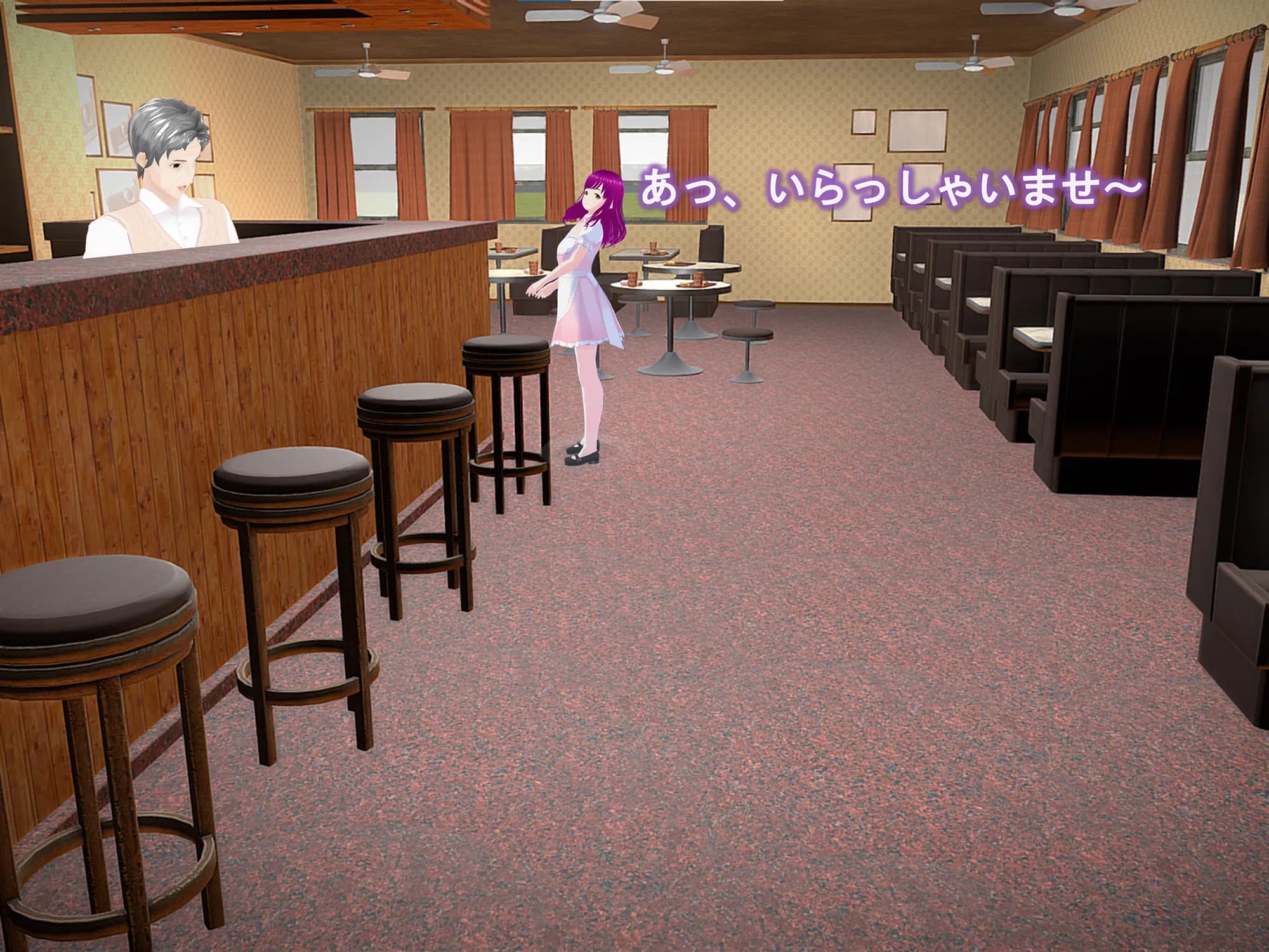 女子だけ成長 男子を追い抜く 成長音〜喫茶店編〜 - 3ページ