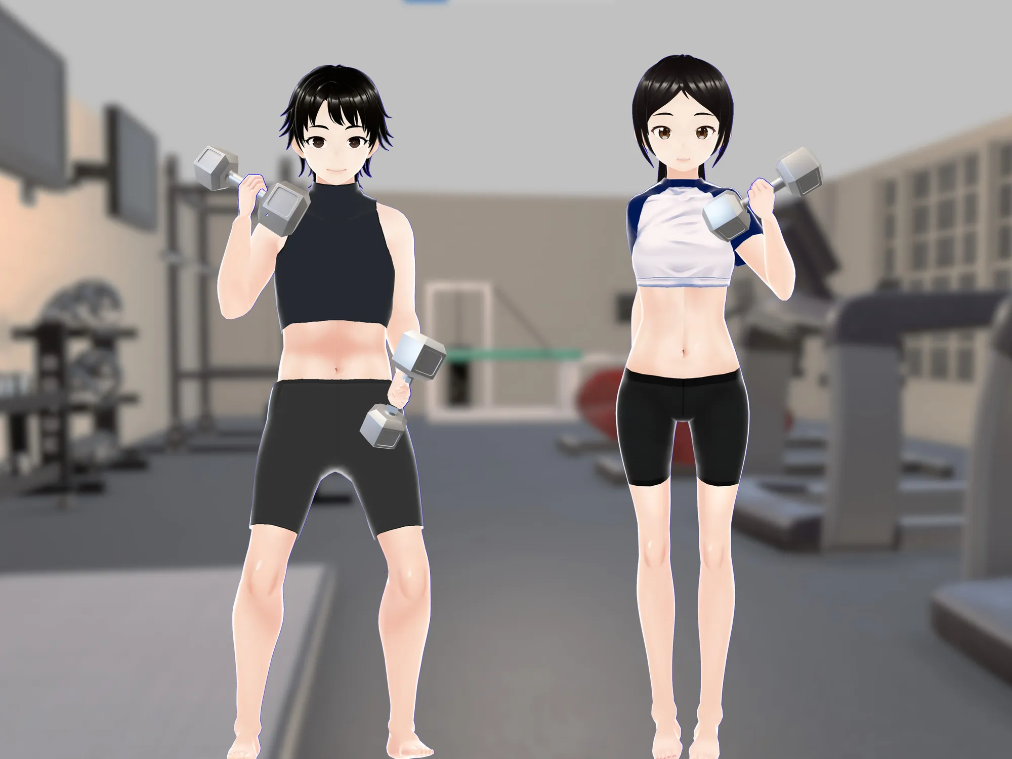 女子だけ成長 男子を追い抜く 成長音〜ジム編〜 - 24ページ