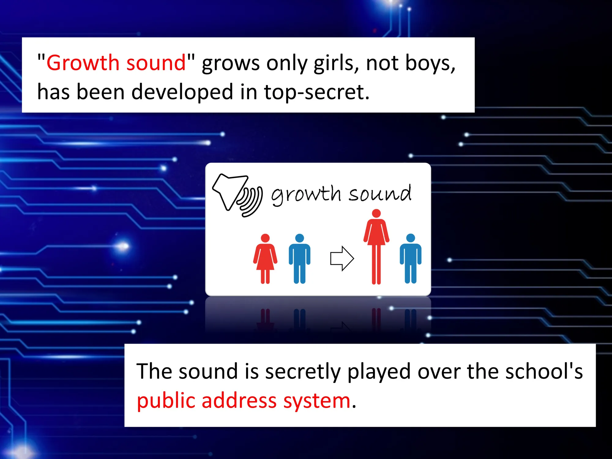Outgrowing only girls， Overtake boys， Growth sound in secretary - 2ページ