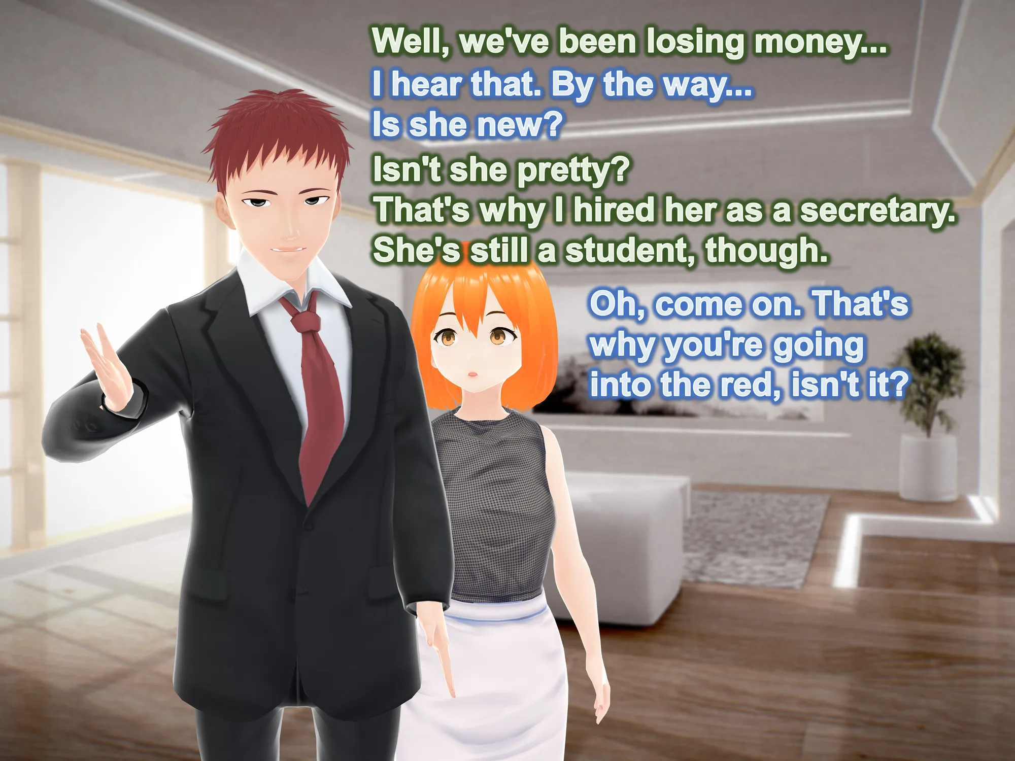 Outgrowing only girls， Overtake boys， Growth sound in secretary - 7ページ