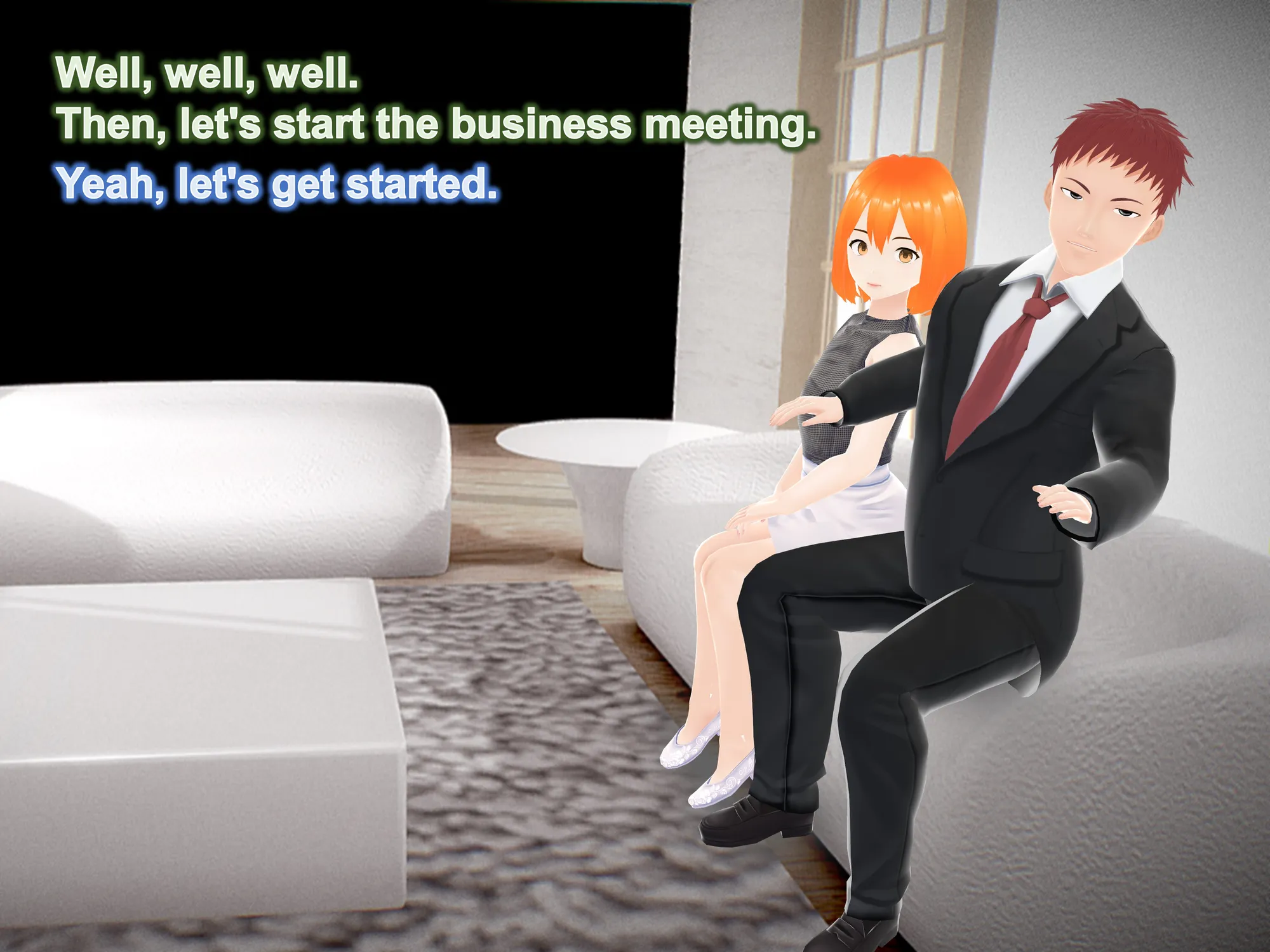 Outgrowing only girls， Overtake boys， Growth sound in secretary - 8ページ