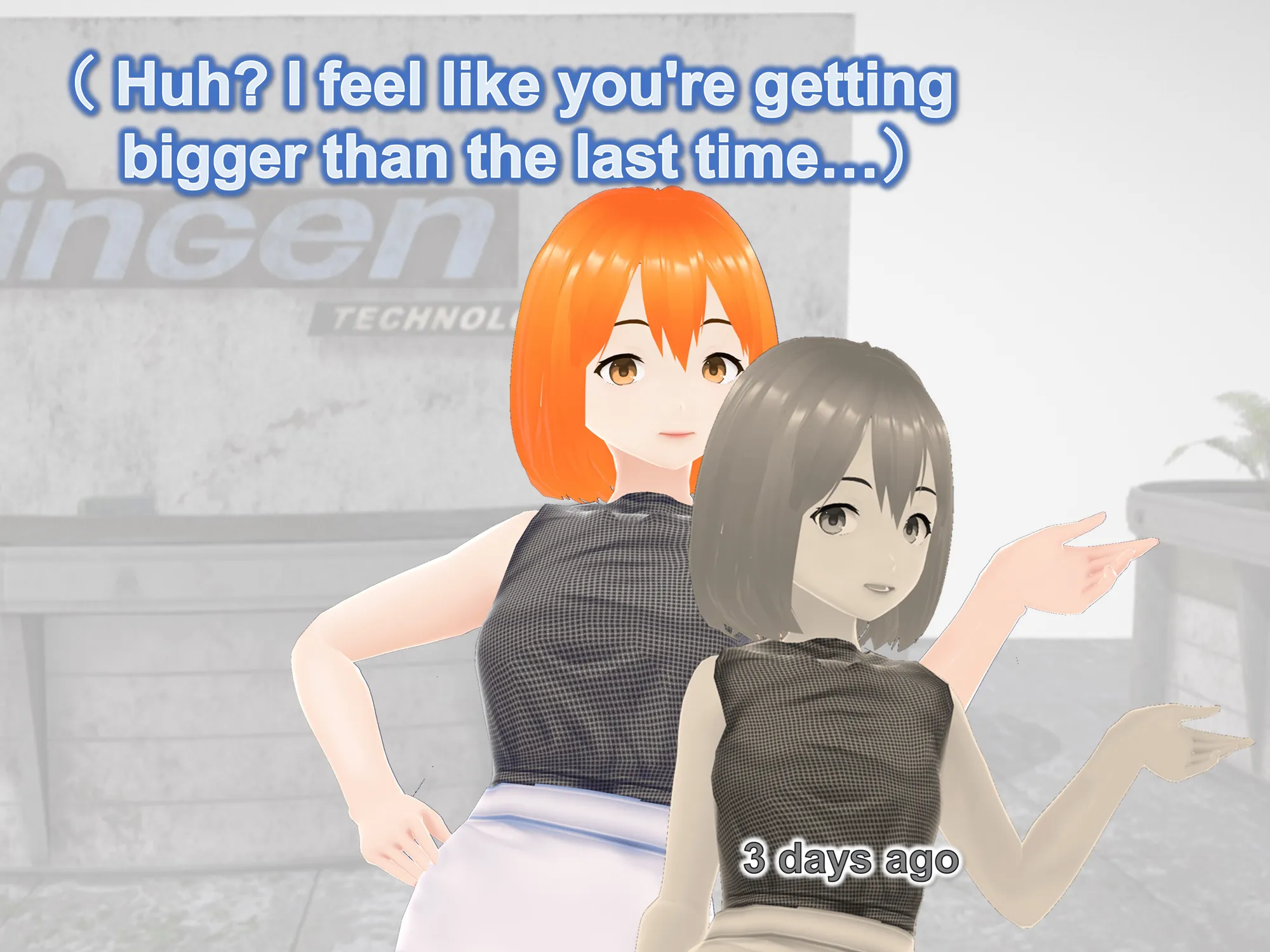 Outgrowing only girls， Overtake boys， Growth sound in secretary - 14ページ