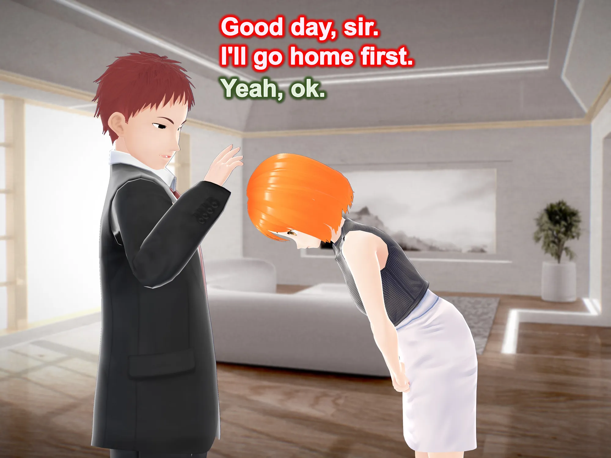 Outgrowing only girls， Overtake boys， Growth sound in secretary - 15ページ