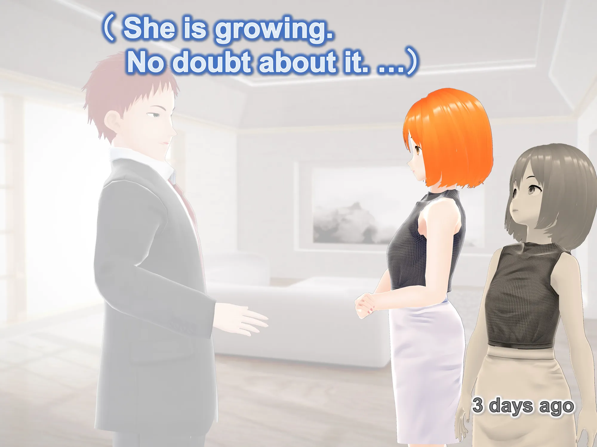 Outgrowing only girls， Overtake boys， Growth sound in secretary - 18ページ