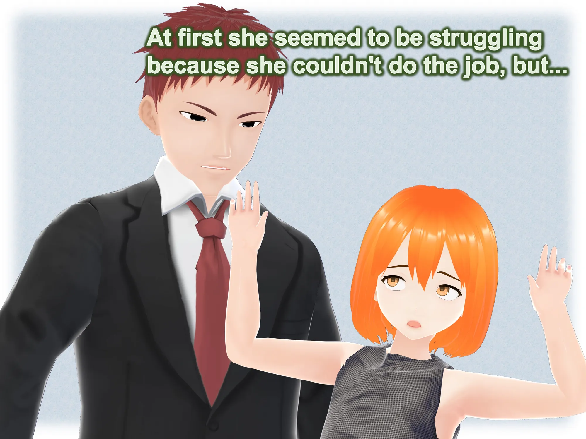 Outgrowing only girls， Overtake boys， Growth sound in secretary - 20ページ