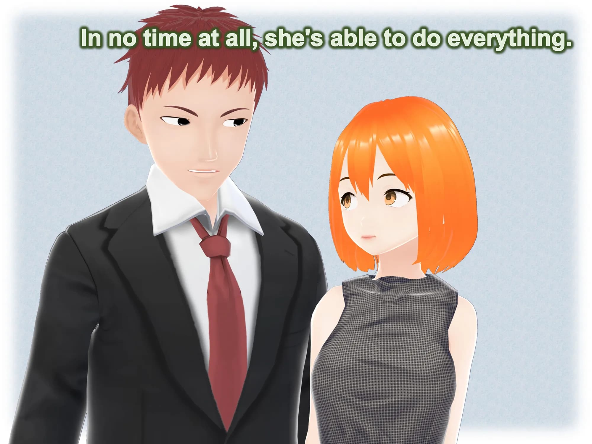 Outgrowing only girls， Overtake boys， Growth sound in secretary - 21ページ