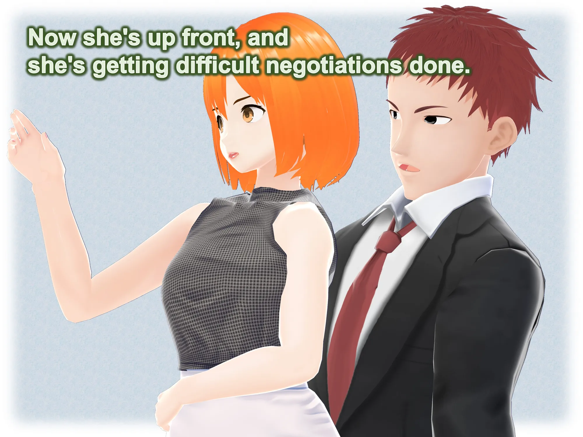 Outgrowing only girls， Overtake boys， Growth sound in secretary - 33ページ