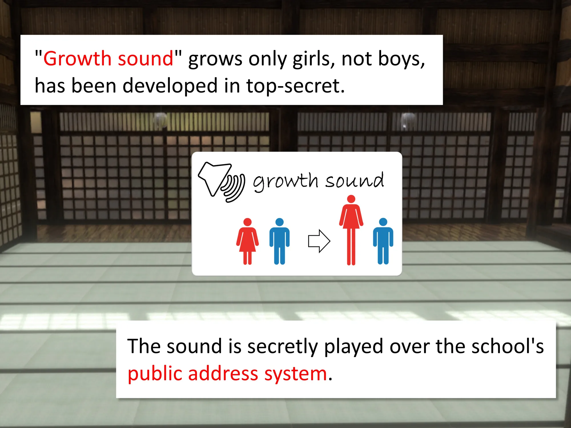 Outgrowing only girls， Overtake boys， Growth sound. Growth sound. Warrior training Arc - 2ページ