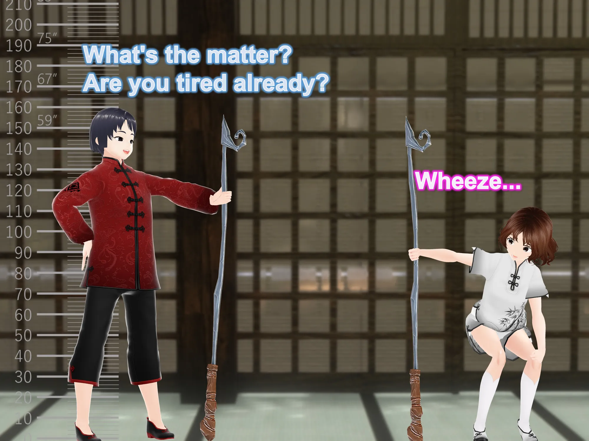 Outgrowing only girls， Overtake boys， Growth sound. Growth sound. Warrior training Arc - 6ページ