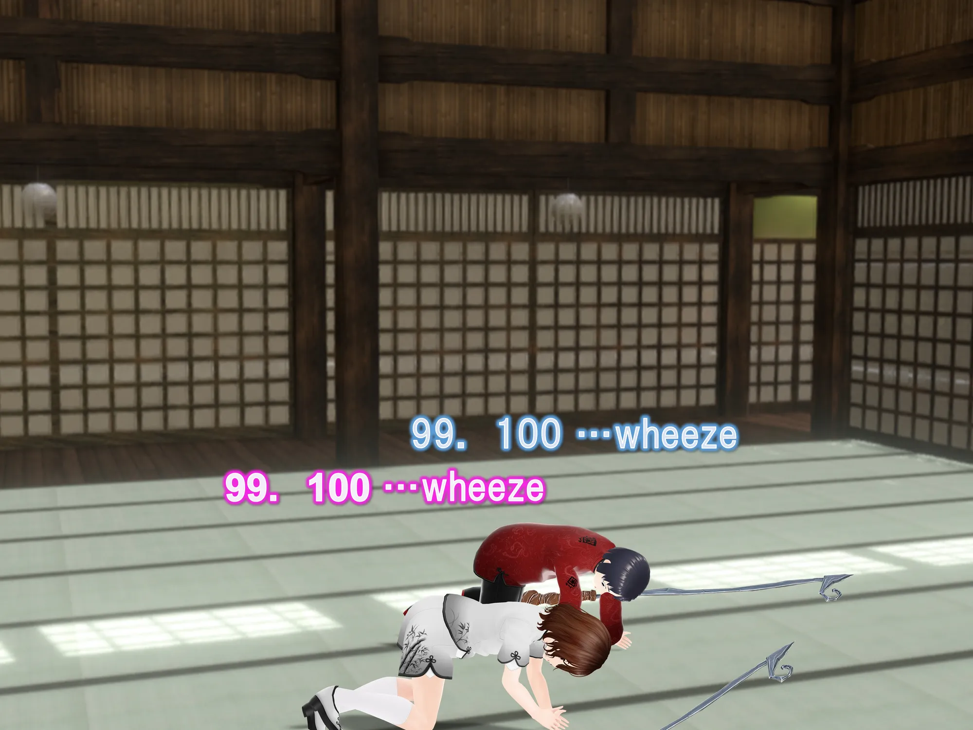 Outgrowing only girls， Overtake boys， Growth sound. Growth sound. Warrior training Arc - 19ページ