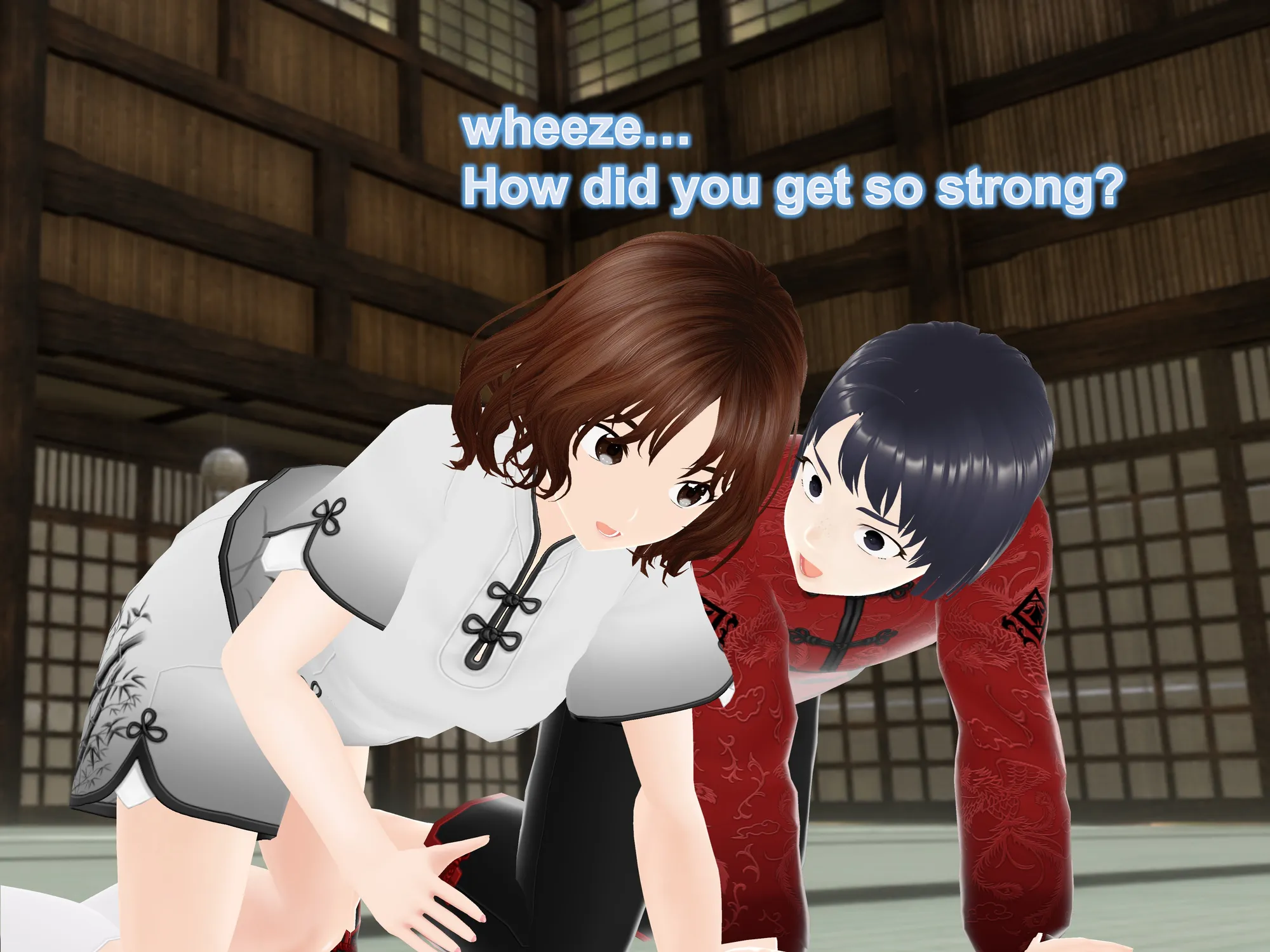 Outgrowing only girls， Overtake boys， Growth sound. Growth sound. Warrior training Arc - 20ページ