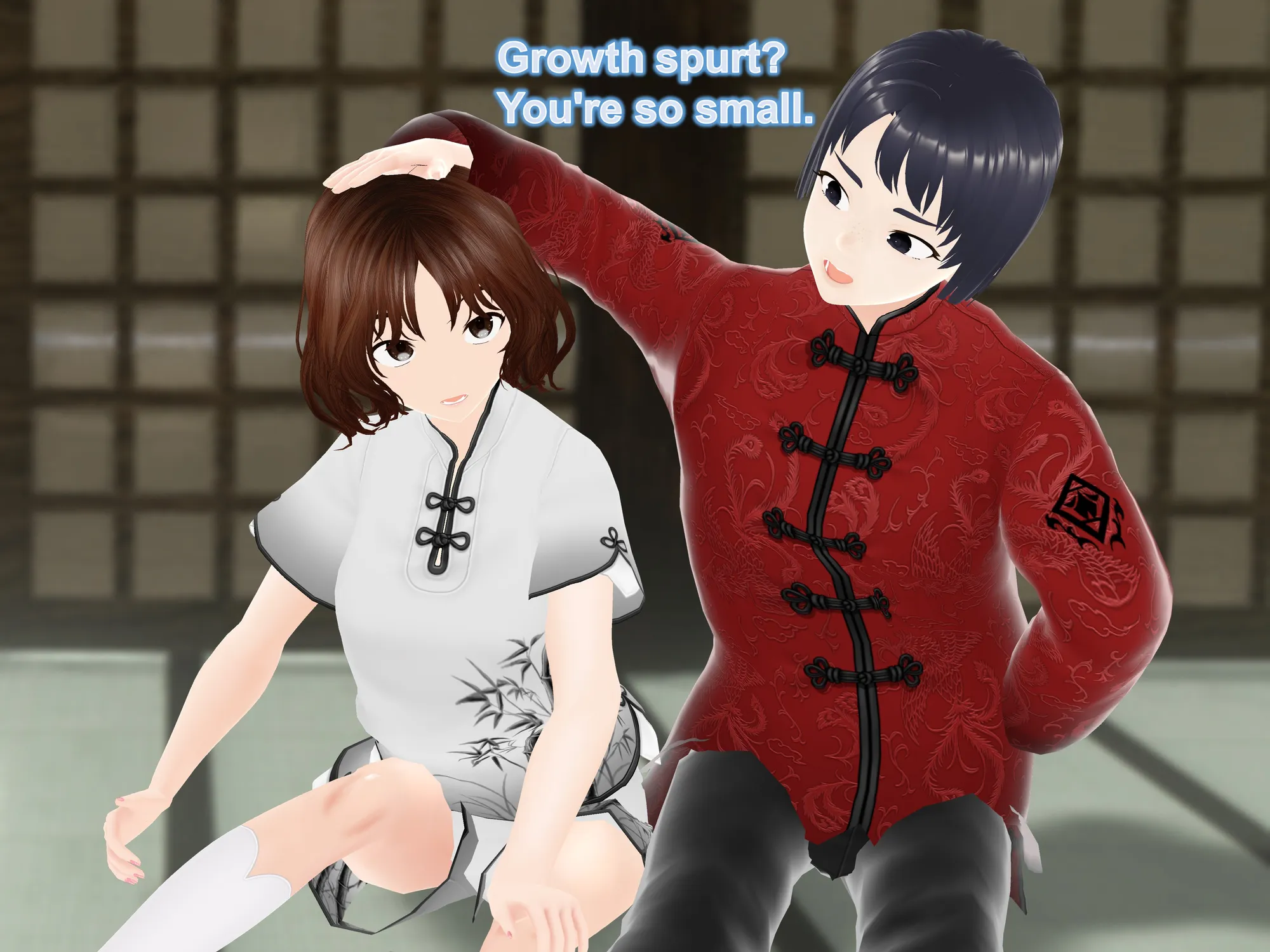Outgrowing only girls， Overtake boys， Growth sound. Growth sound. Warrior training Arc - 22ページ