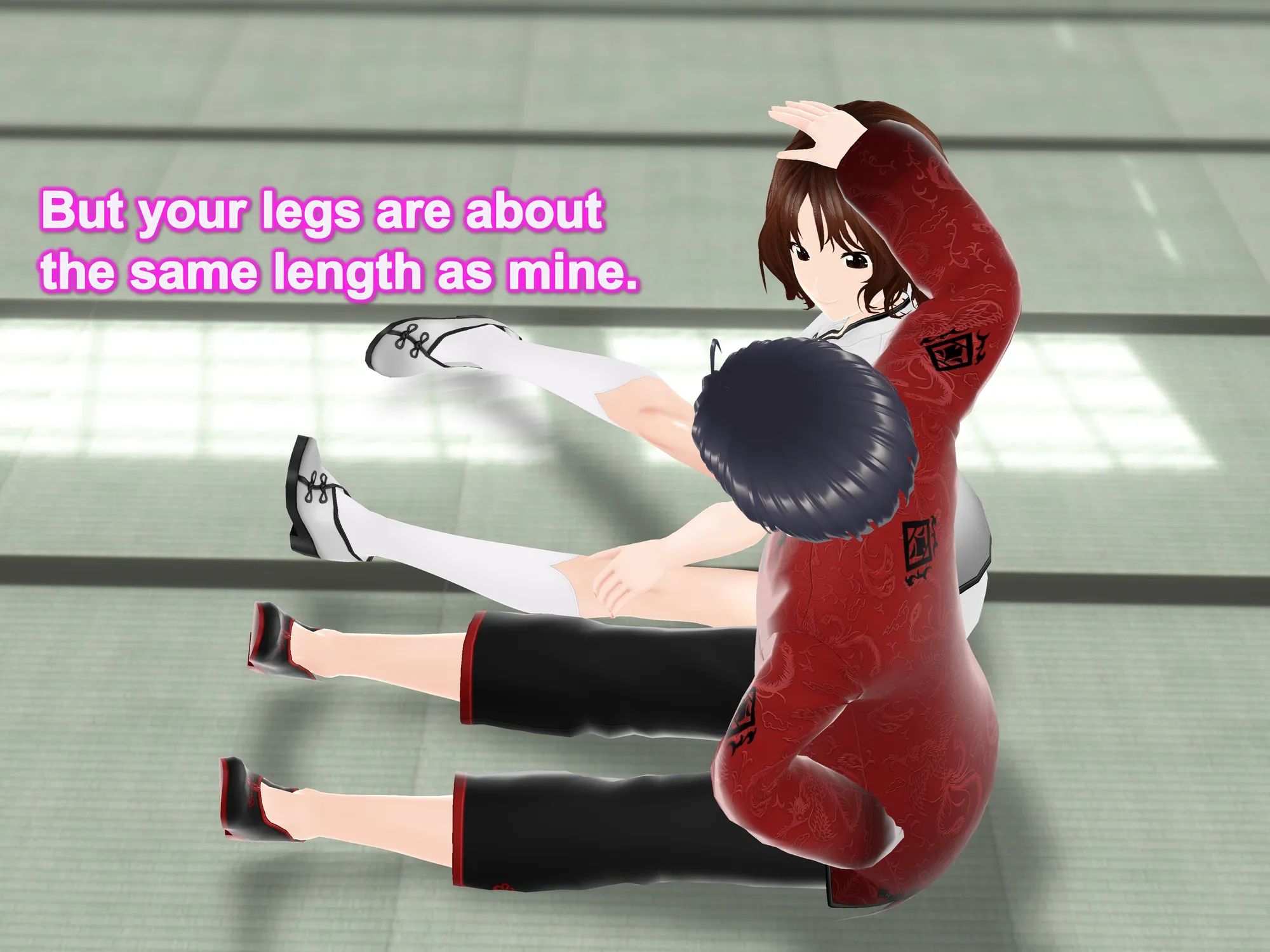 Outgrowing only girls， Overtake boys， Growth sound. Growth sound. Warrior training Arc - 23ページ