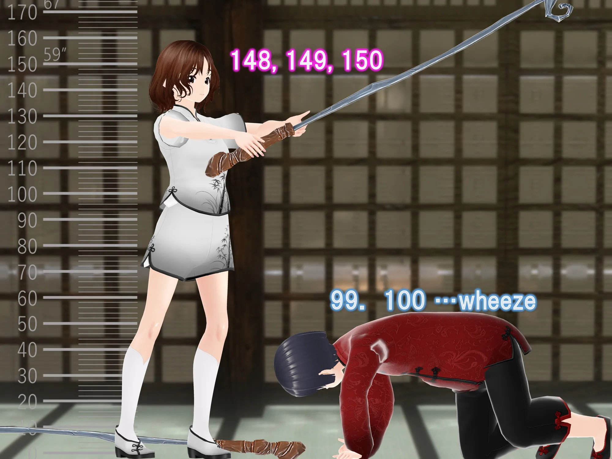 Outgrowing only girls， Overtake boys， Growth sound. Growth sound. Warrior training Arc - 29ページ