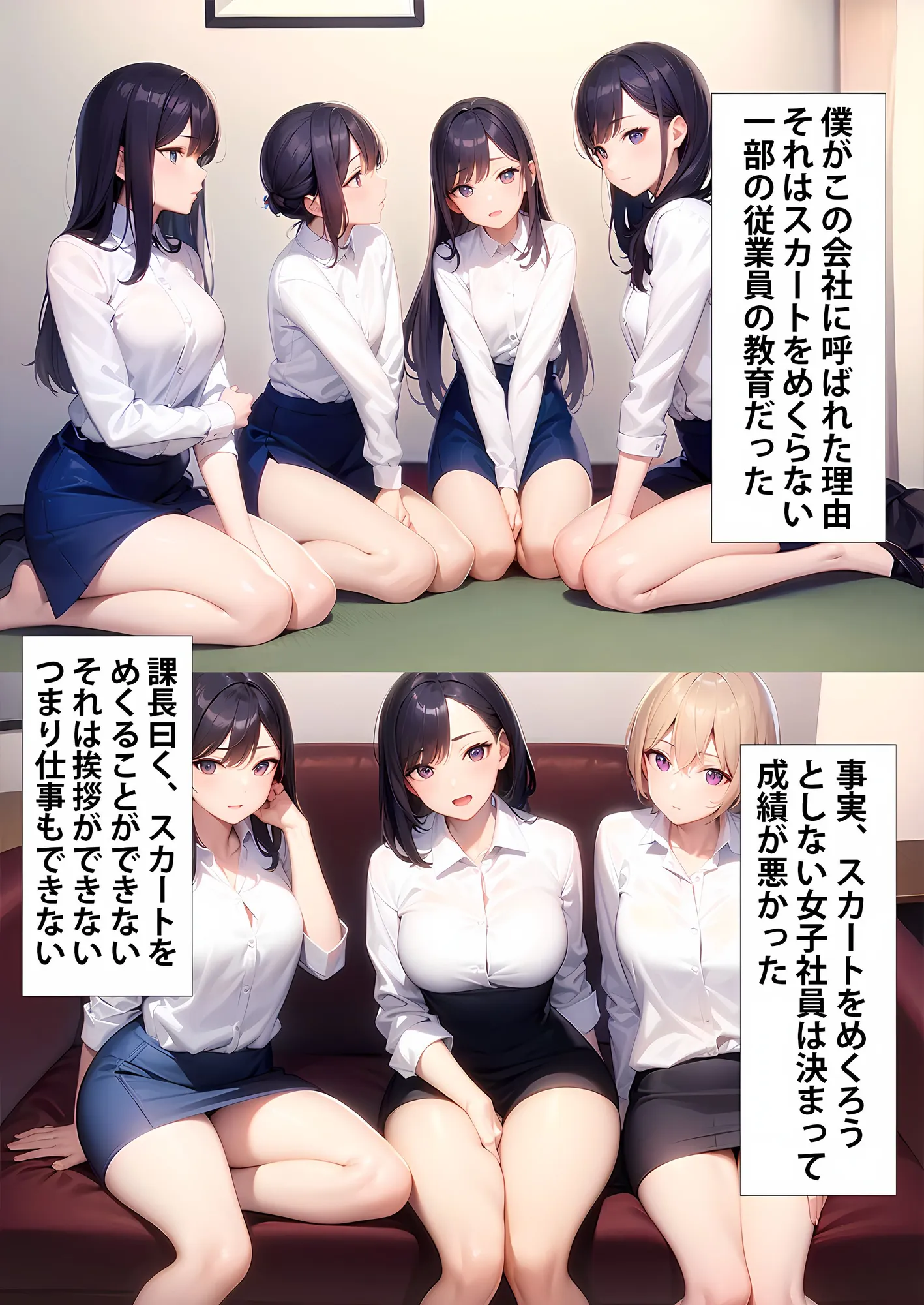 【驚愕 前編】僕の働いている会社のOL女子社員達はパンチラ見せて成績上げてくるのでガチで不思議 - 6ページ