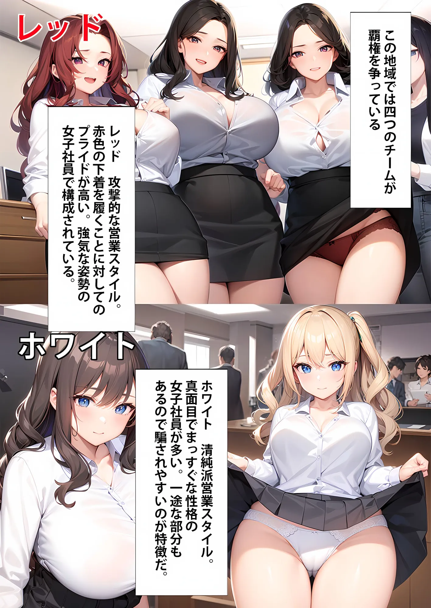 【驚愕 後編】僕の働いている会社のOL女子社員達はパンチラ見せて成績上げてくるのでガチで不思議 - 5ページ