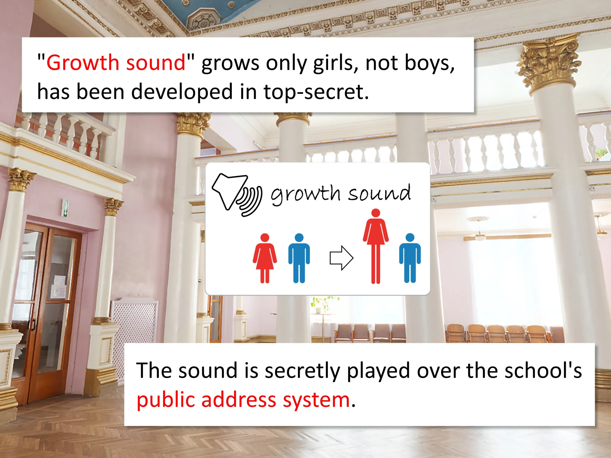 Outgrowing only girls， Overtake boys， Growth sound. Mademoiselle Arc - 2ページ