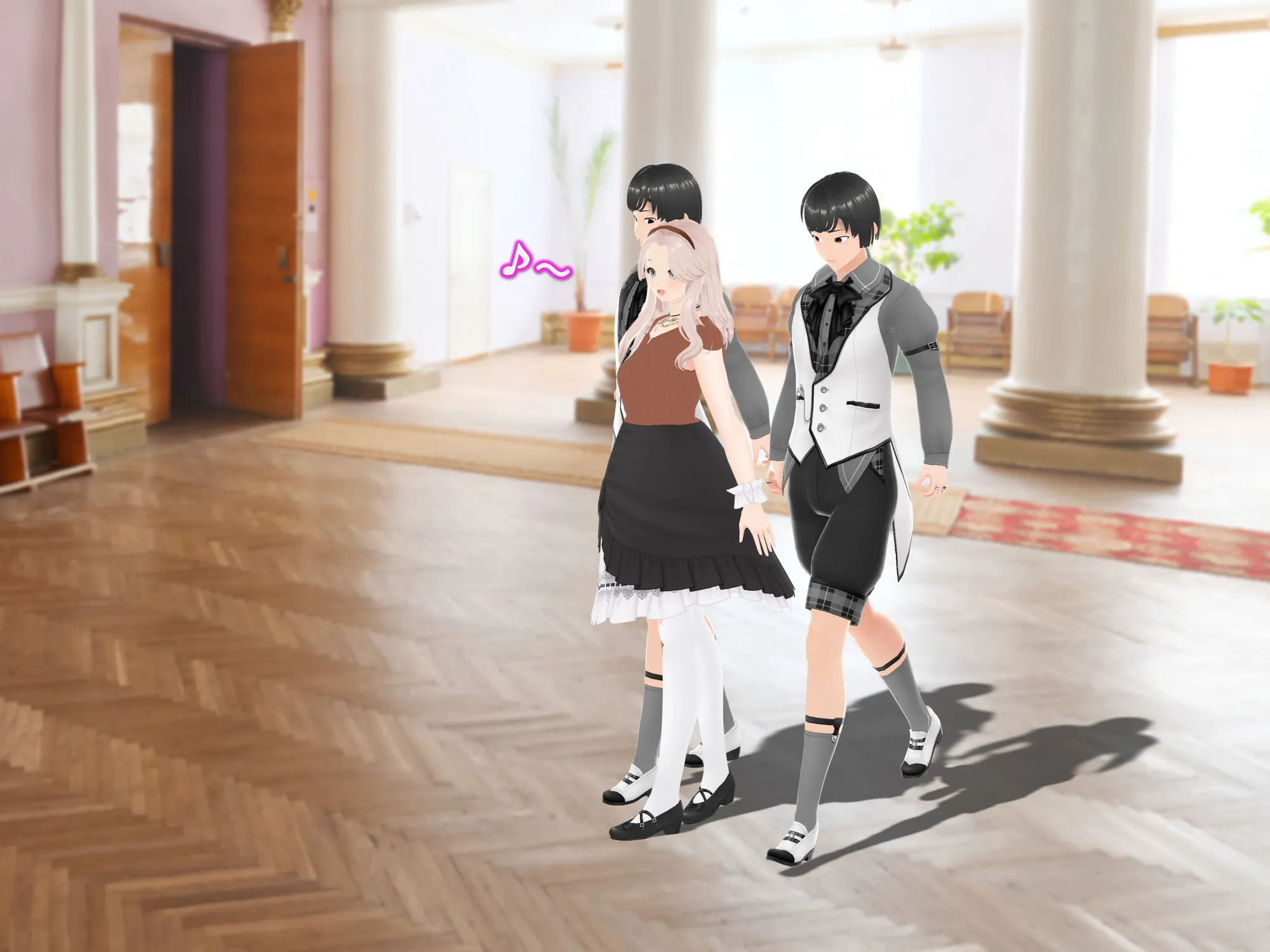 Outgrowing only girls， Overtake boys， Growth sound. Mademoiselle Arc - 17ページ