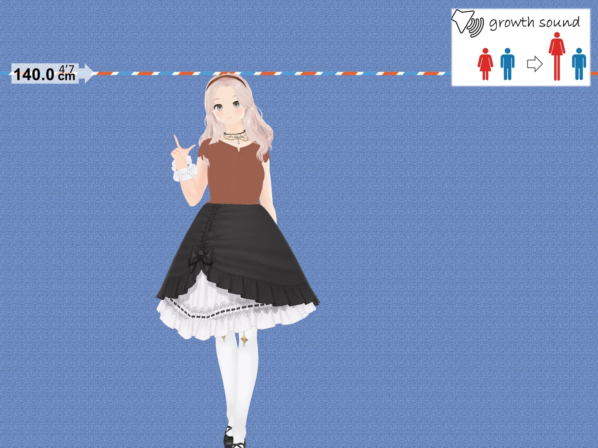 Outgrowing only girls， Overtake boys， Growth sound. Mademoiselle Arc - 20ページ