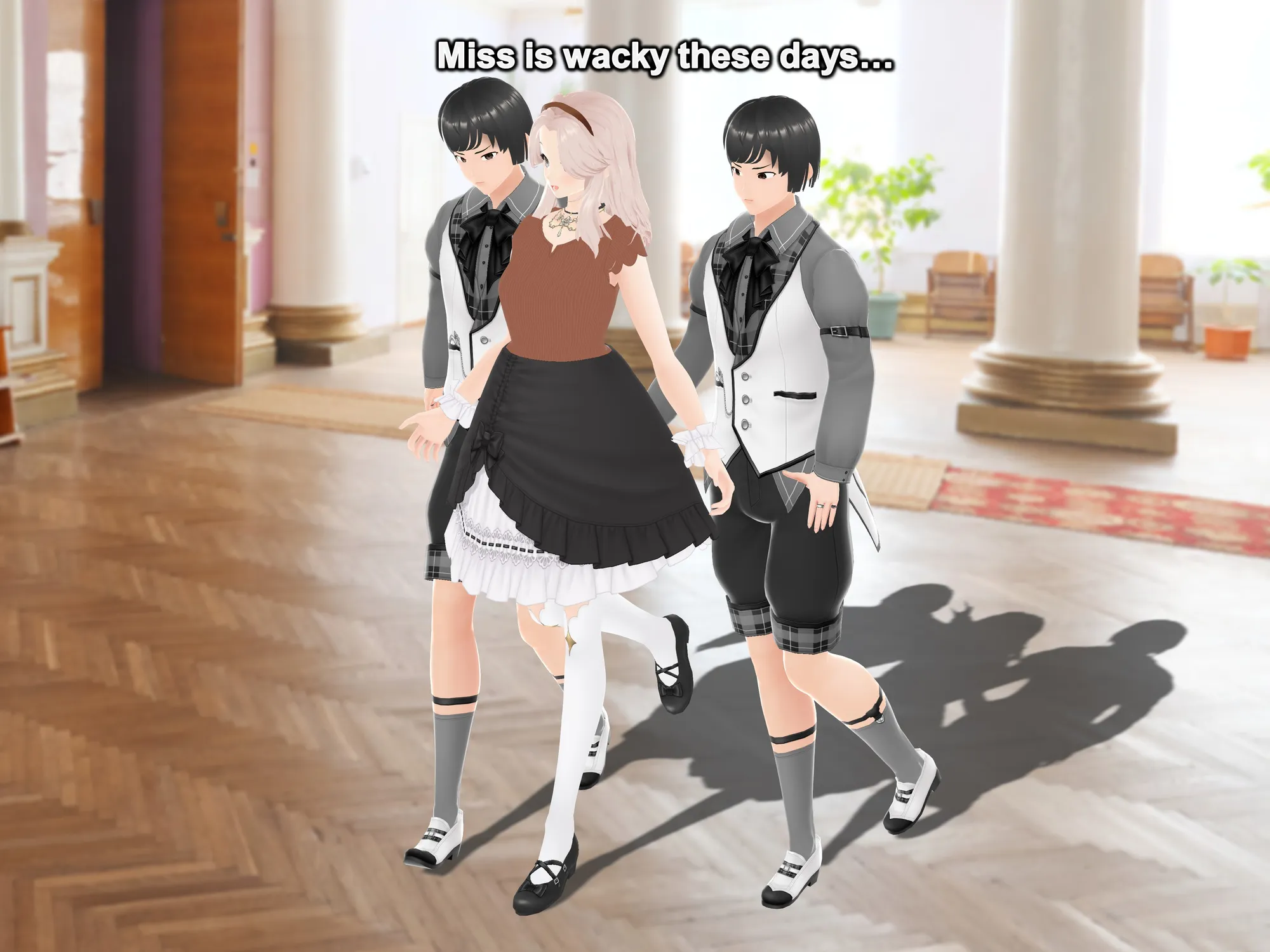 Outgrowing only girls， Overtake boys， Growth sound. Mademoiselle Arc - 23ページ