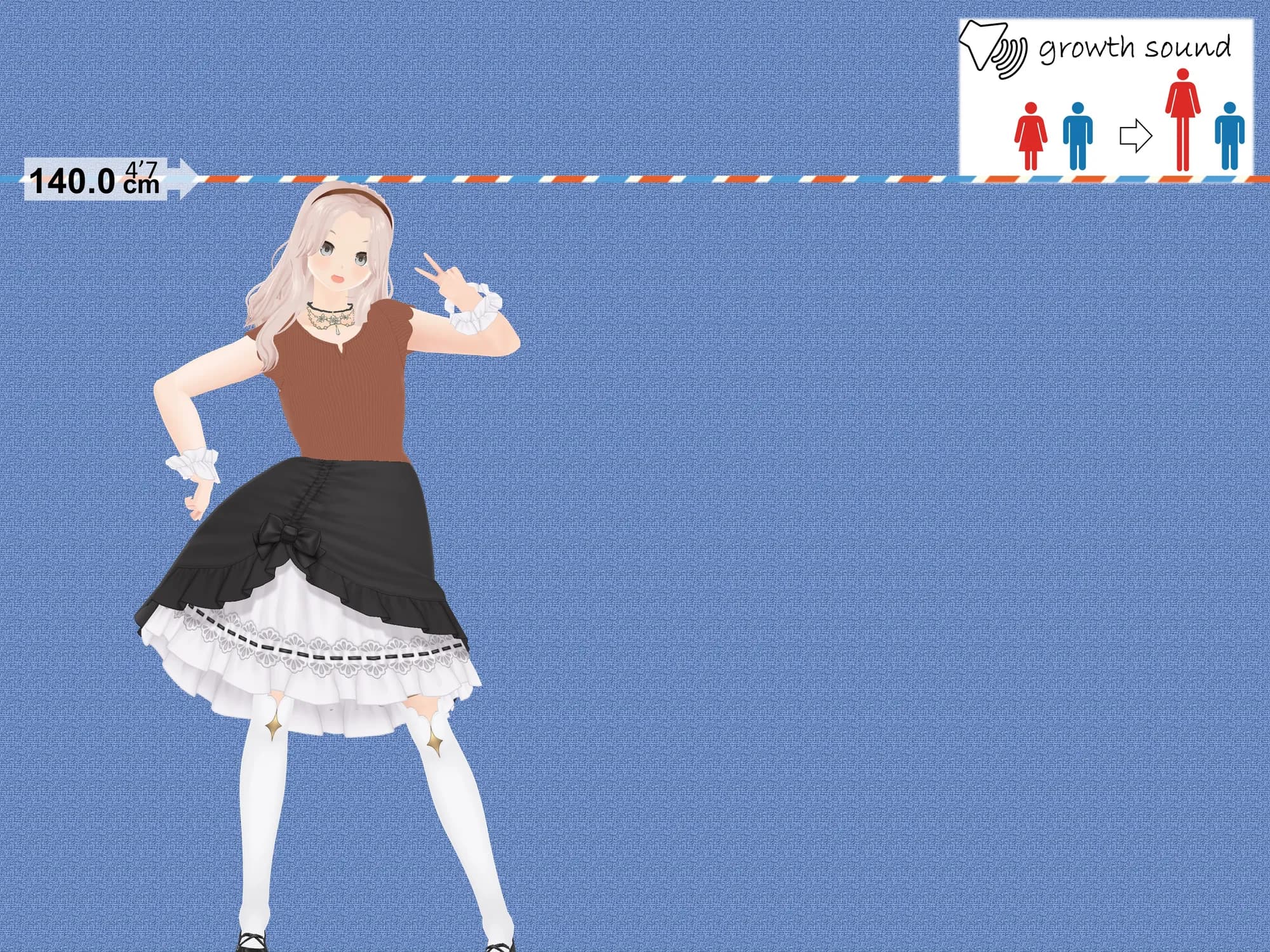 Outgrowing only girls， Overtake boys， Growth sound. Mademoiselle Arc - 32ページ