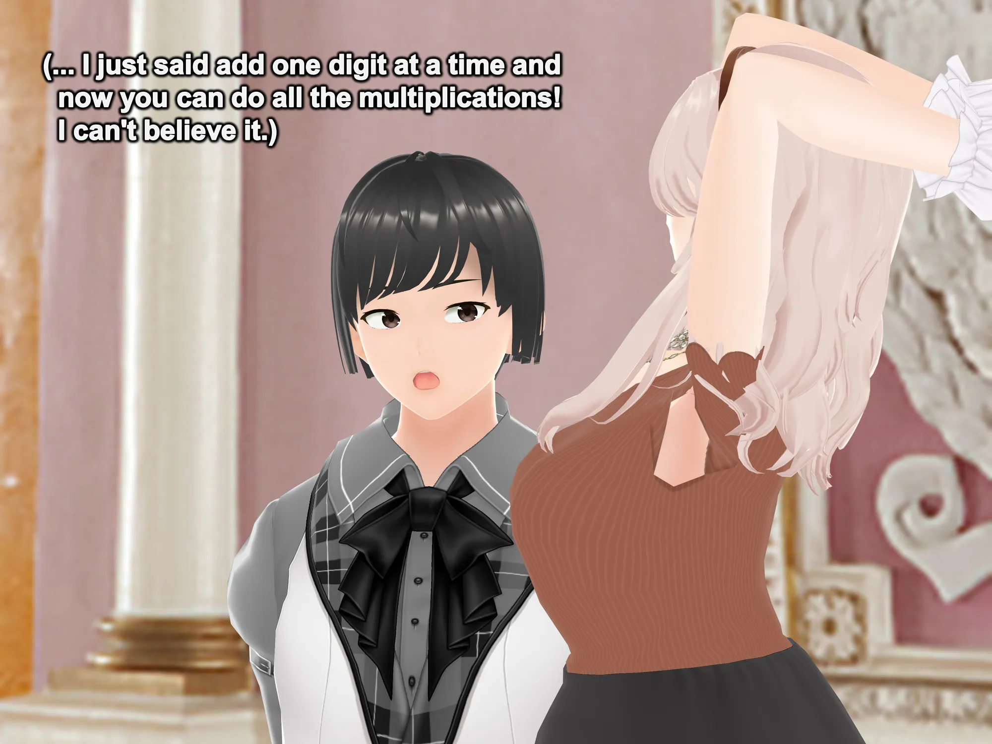 Outgrowing only girls， Overtake boys， Growth sound. Mademoiselle Arc - 38ページ