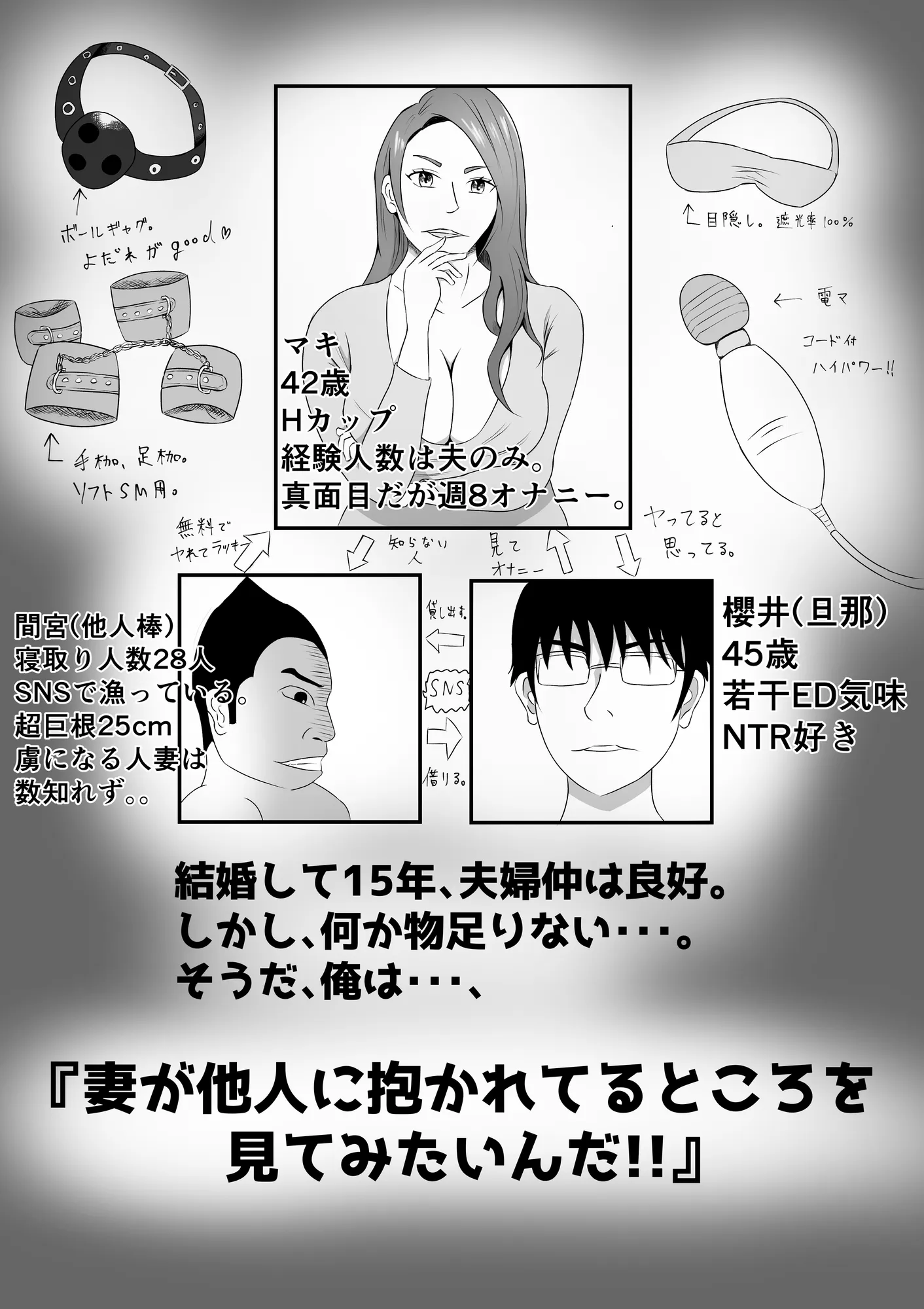 嫁に目隠しさせて他人に寝取らせてみた結果・・・ - 2ページ