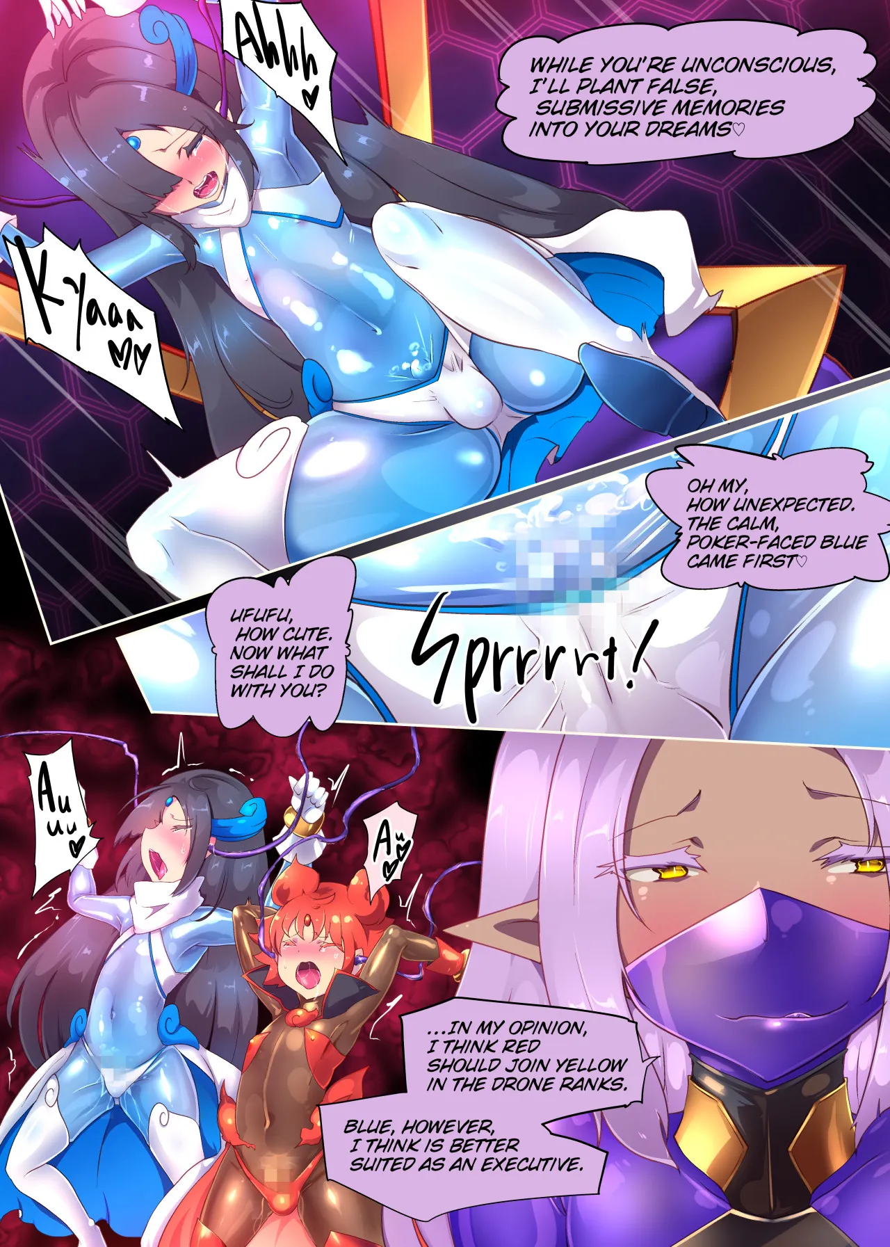 熱血女装少年ヒーローのキミがメンヘラ女にTSしてモブ♀戦闘員に堕ちる漫画 -邪淫TS洗脳 トランス・モブ・セントーインR- - 5ページ