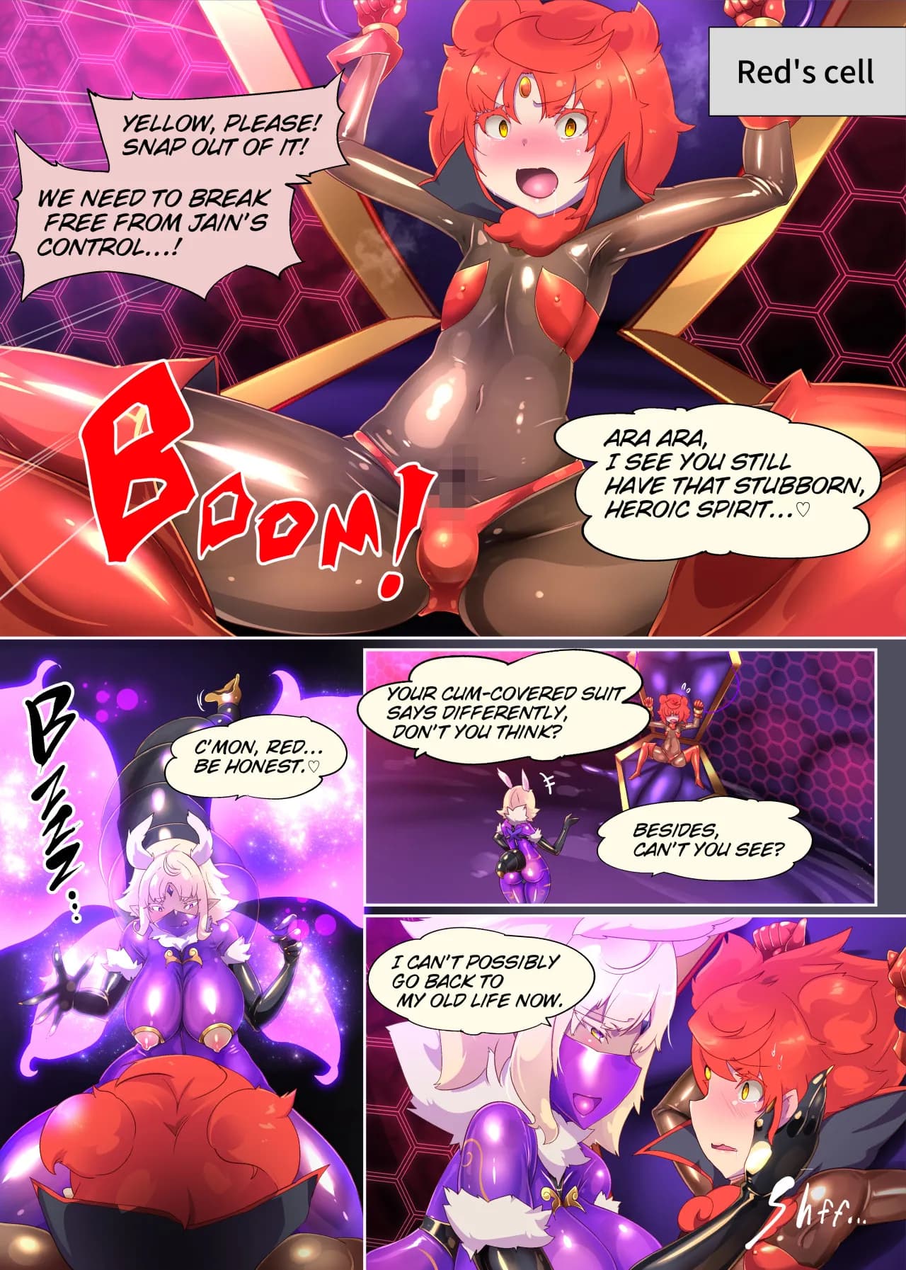 熱血女装少年ヒーローのキミがメンヘラ女にTSしてモブ♀戦闘員に堕ちる漫画 -邪淫TS洗脳 トランス・モブ・セントーインR- - 12ページ