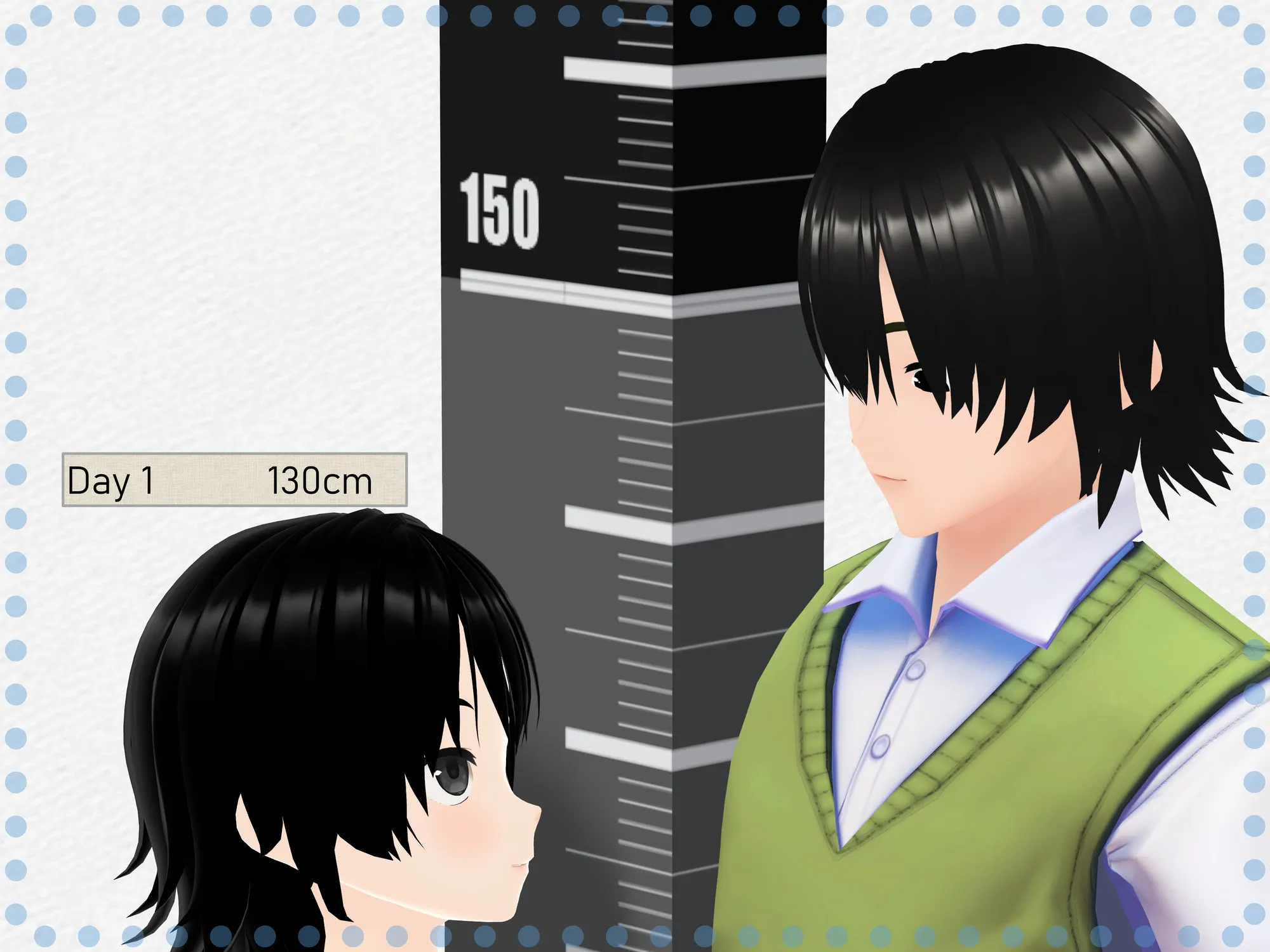 女子だけ成長 男子を追い抜く 成長音〜アプリ編〜 - 11ページ