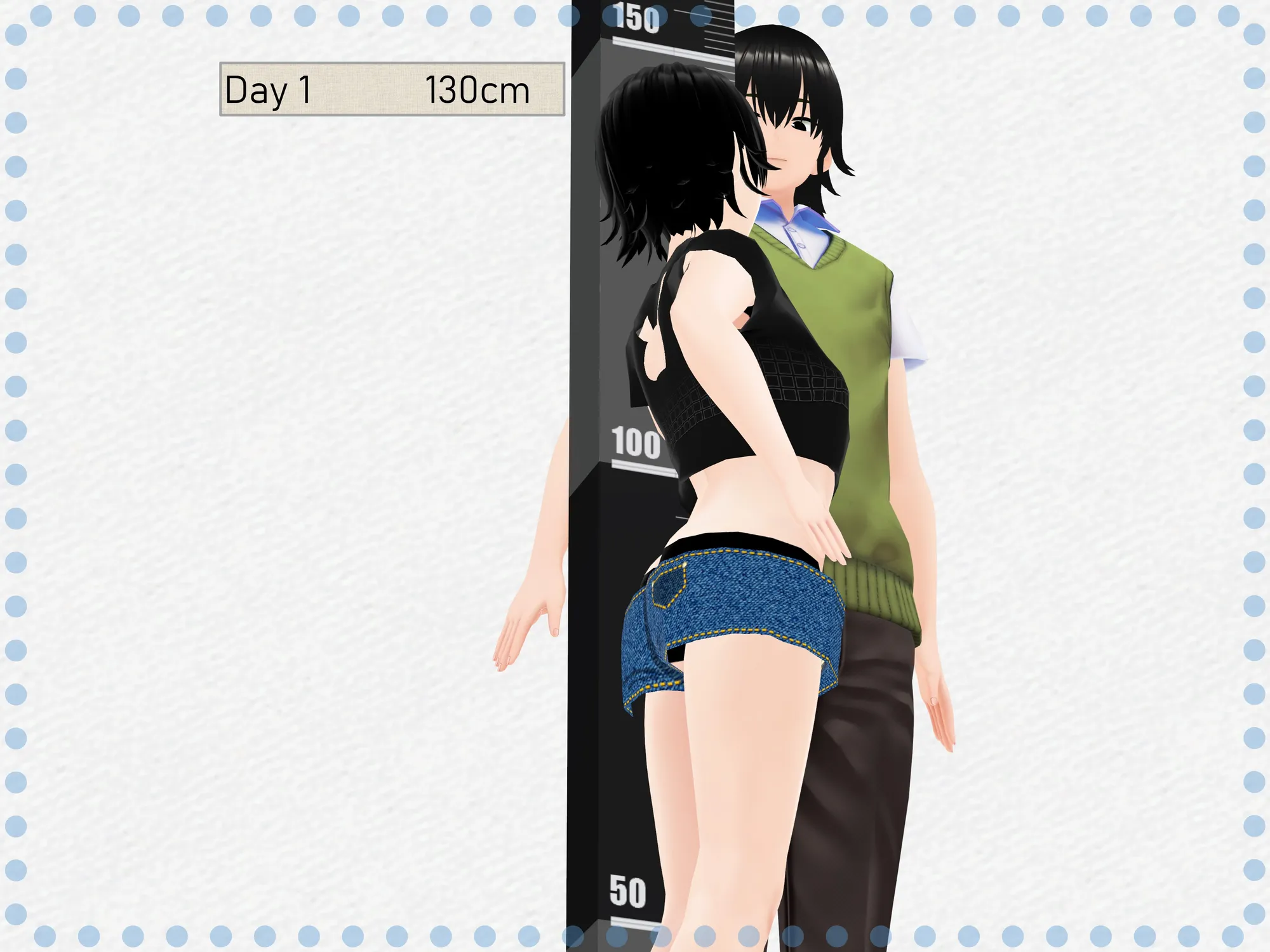 女子だけ成長 男子を追い抜く 成長音〜アプリ編〜 - 12ページ