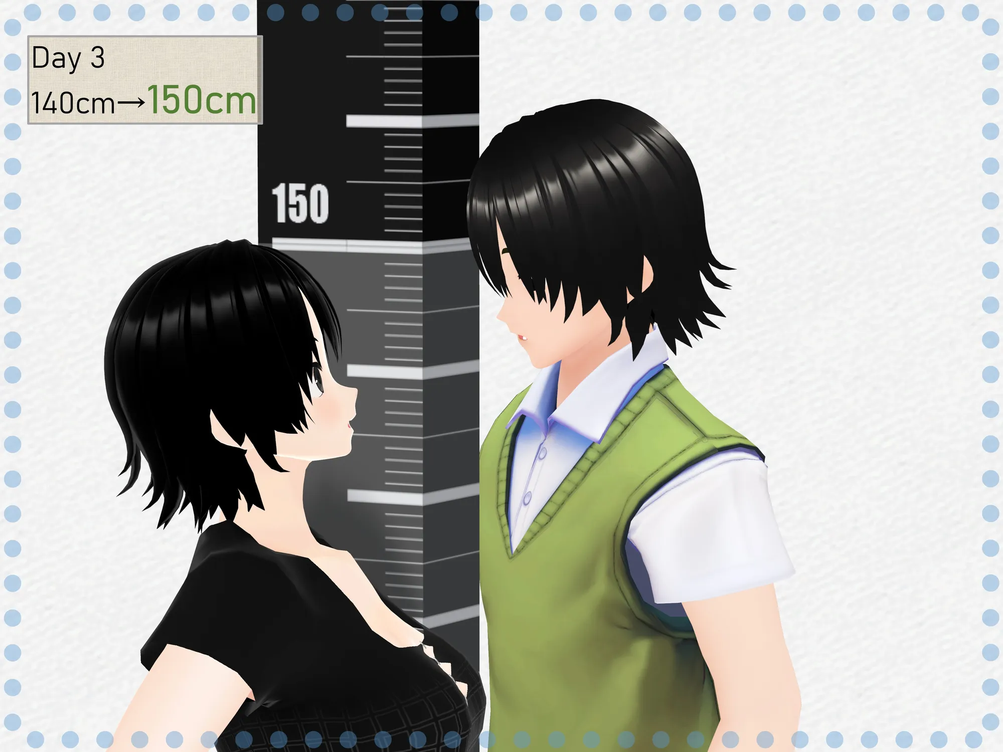 女子だけ成長 男子を追い抜く 成長音〜アプリ編〜 - 15ページ