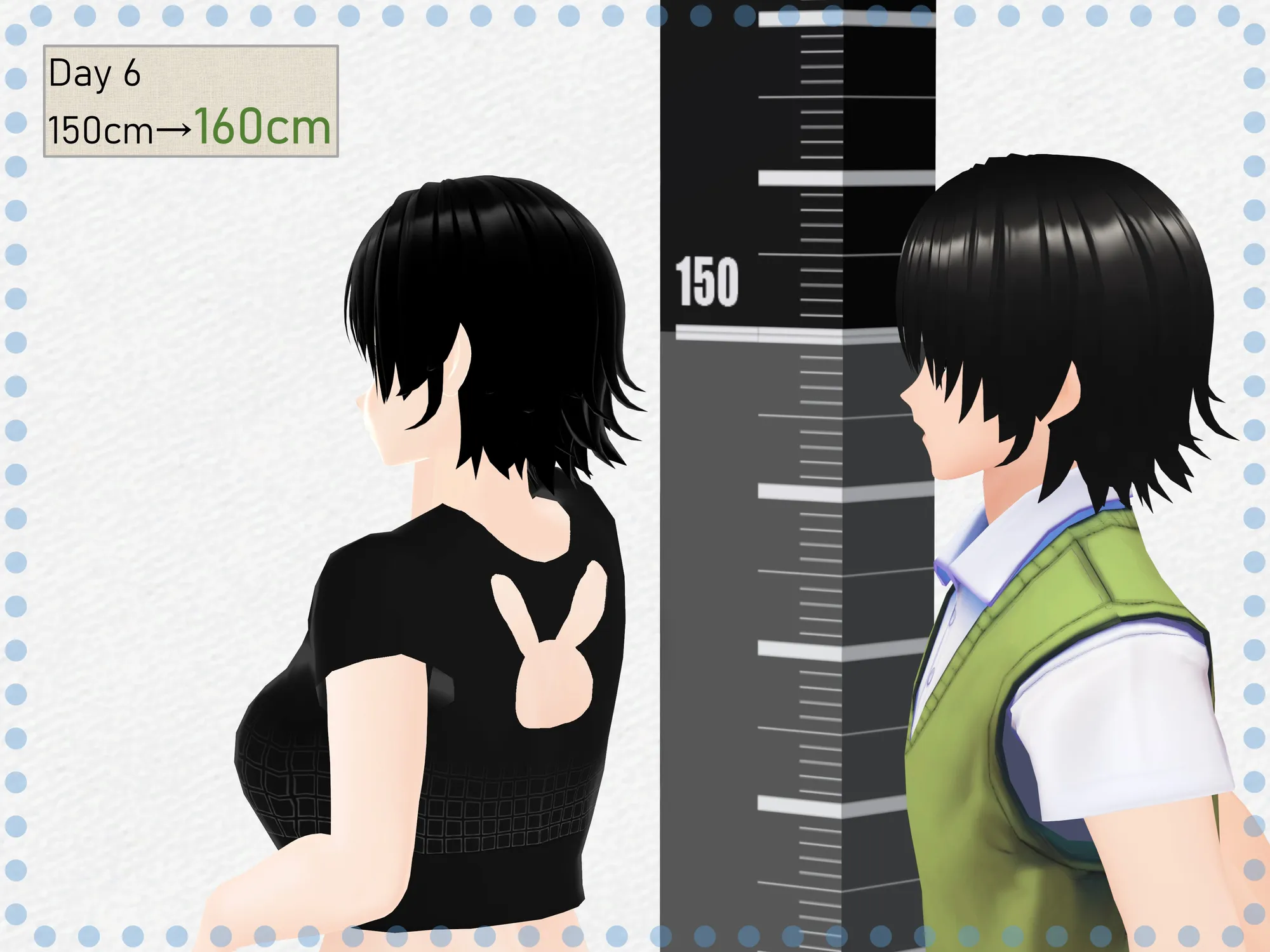 女子だけ成長 男子を追い抜く 成長音〜アプリ編〜 - 24ページ