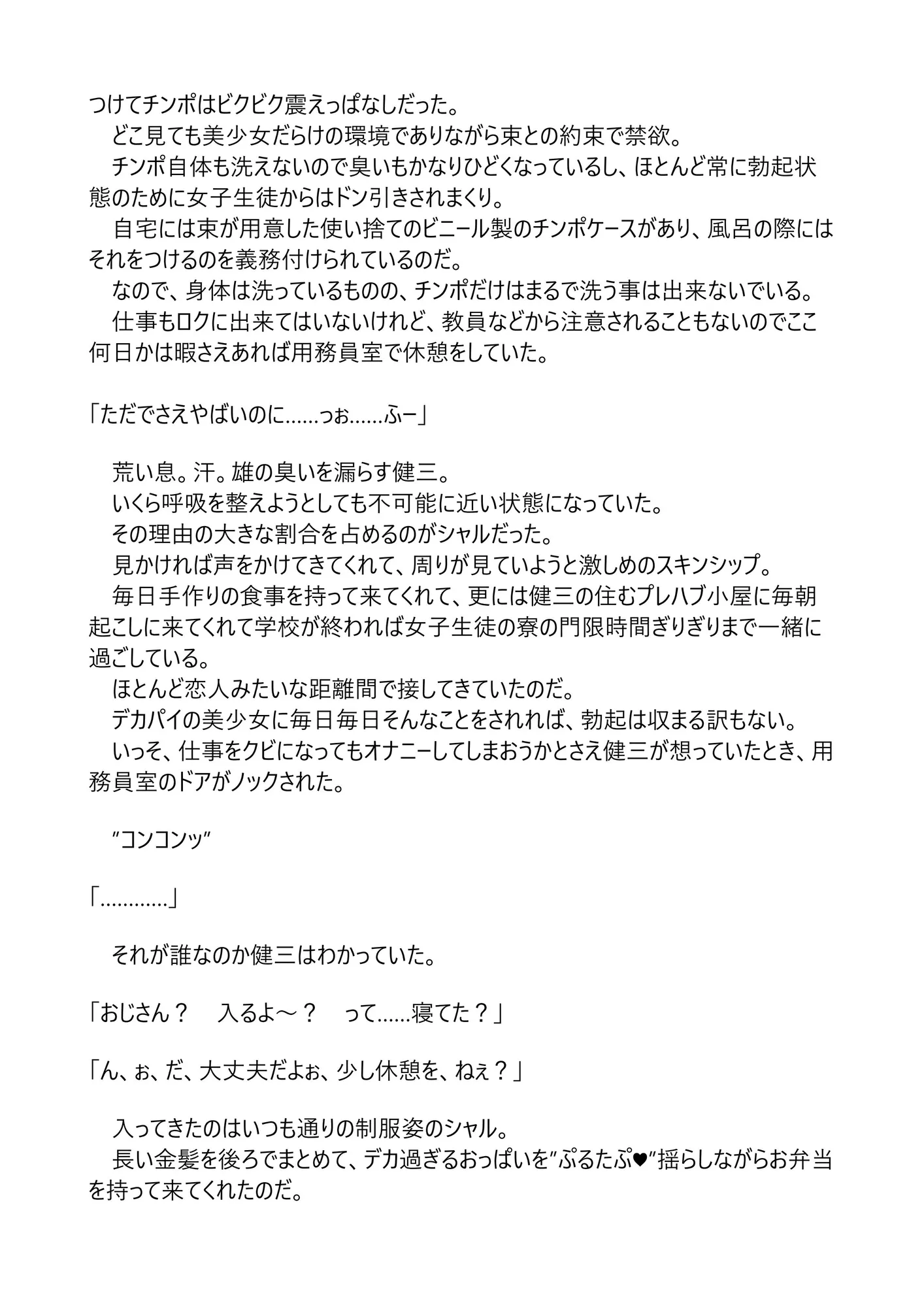 シャルとセシリアはおじさまに発情中〜覗き見エッチ編〜 - 11ページ