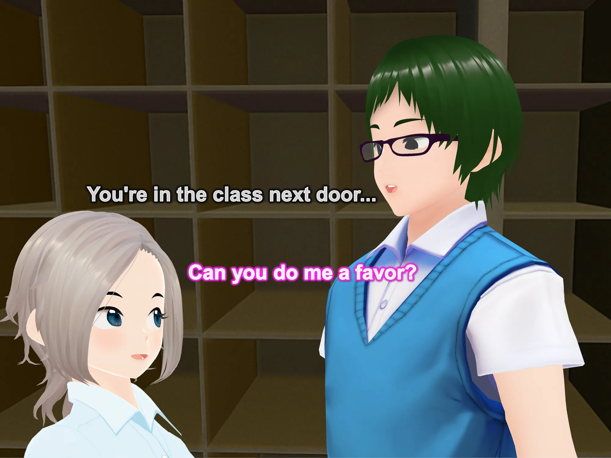 Outgrowing only girls， Overtake boys， Growth sound. School shoe rack Arc - 6ページ