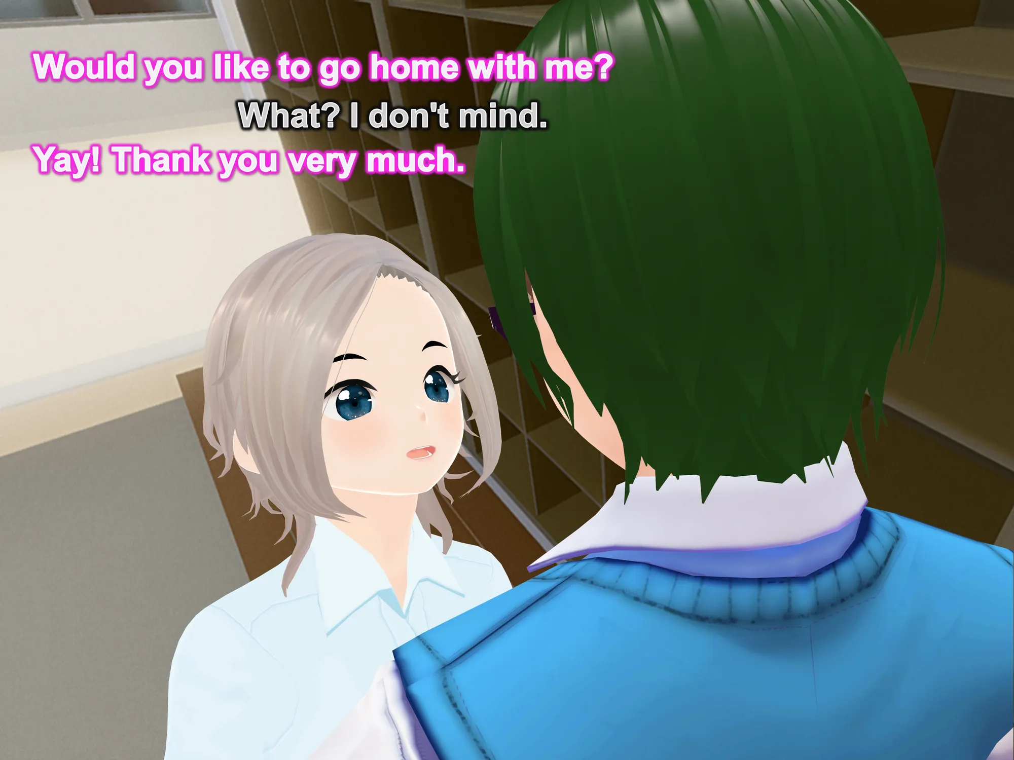 Outgrowing only girls， Overtake boys， Growth sound. School shoe rack Arc - 7ページ